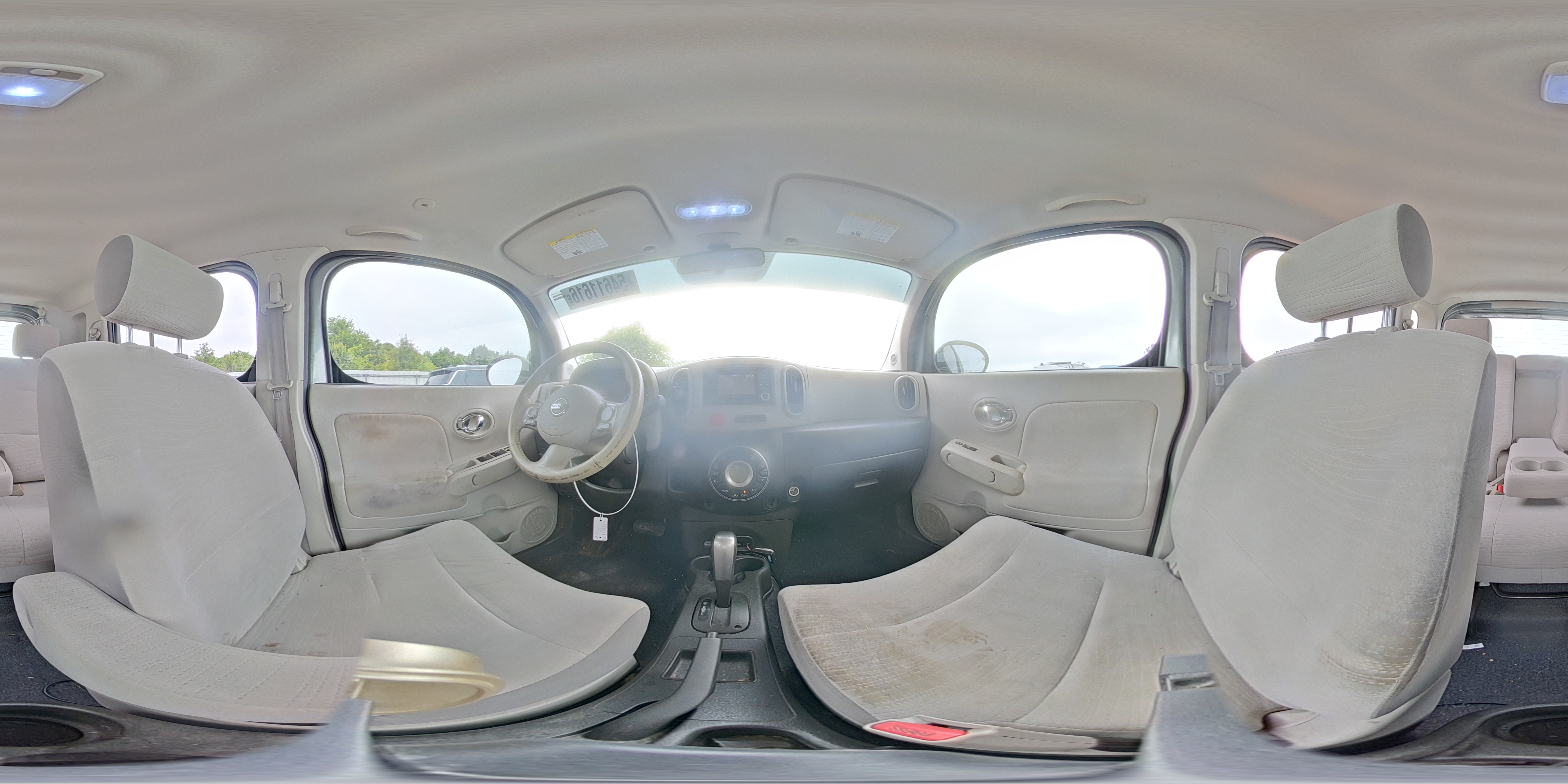 2010 Nissan Cube Серый vin: JN8AZ2KR0AT166993