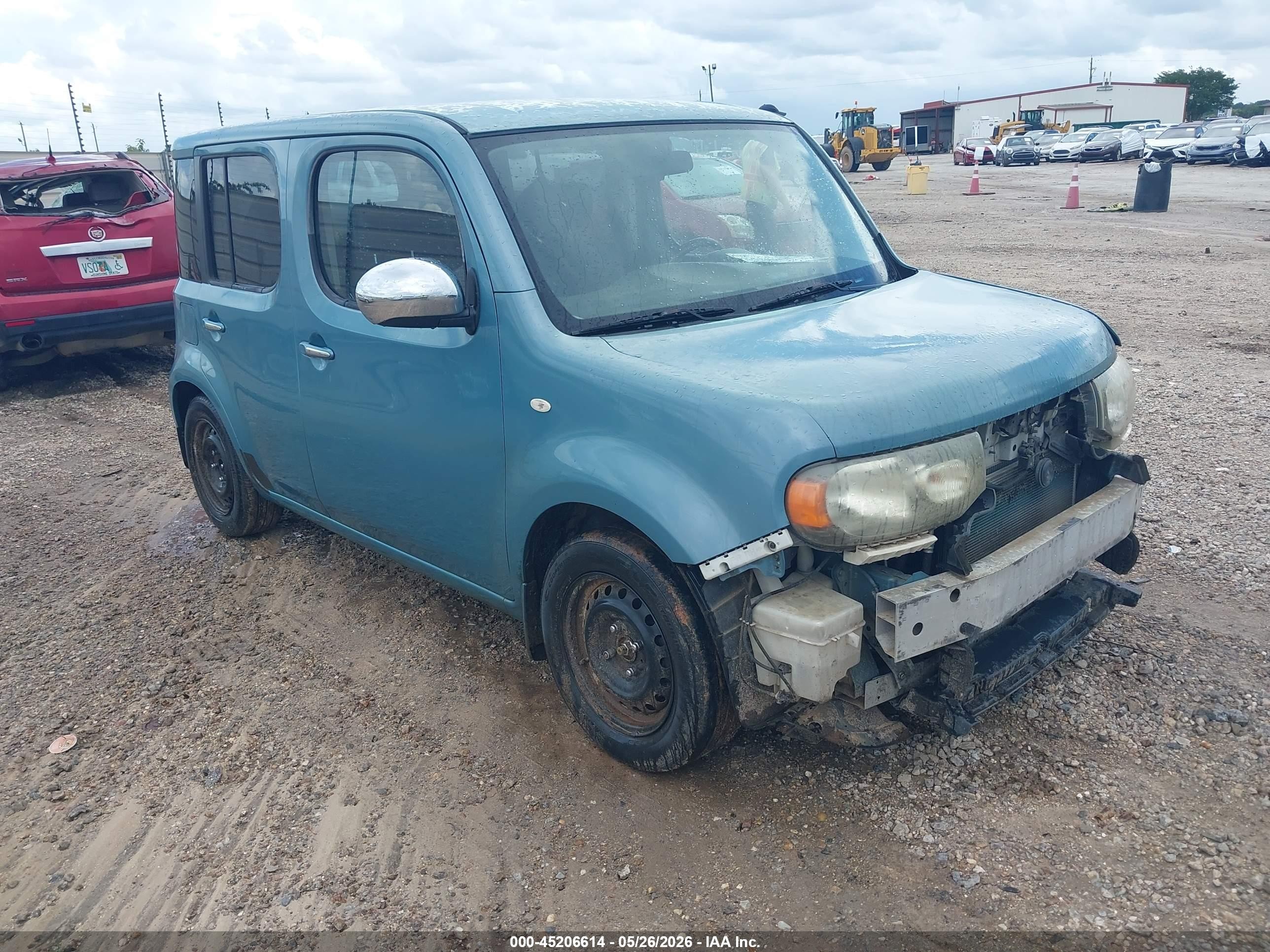 2011 Nissan Cube 1.8s Blue vin: JN8AZ2KR0BT213974