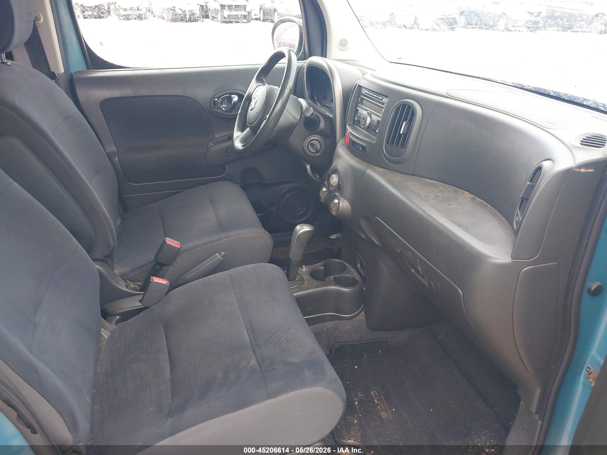 2011 Nissan Cube 1.8s Blue vin: JN8AZ2KR0BT213974