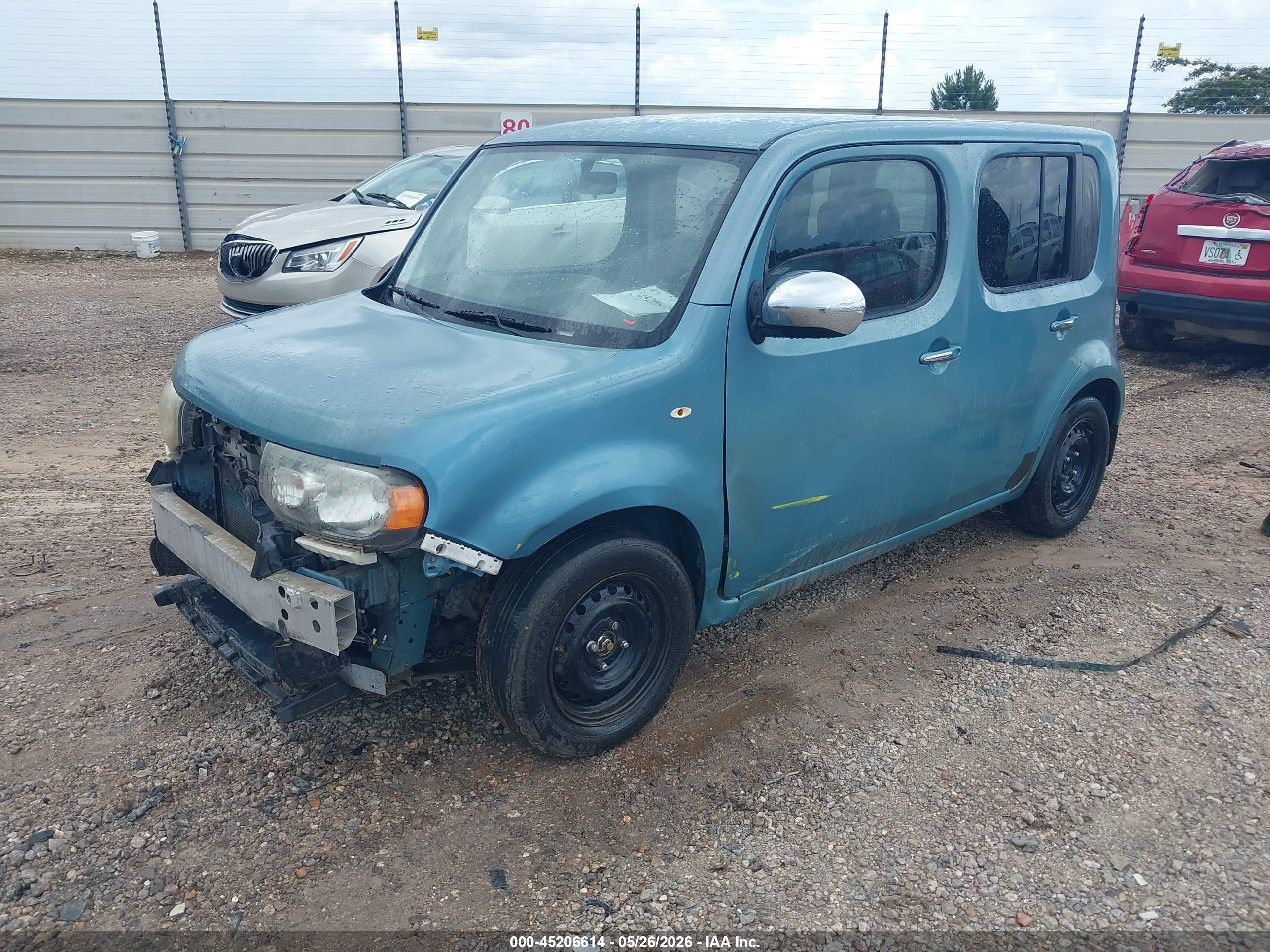 2011 Nissan Cube 1.8s Blue vin: JN8AZ2KR0BT213974