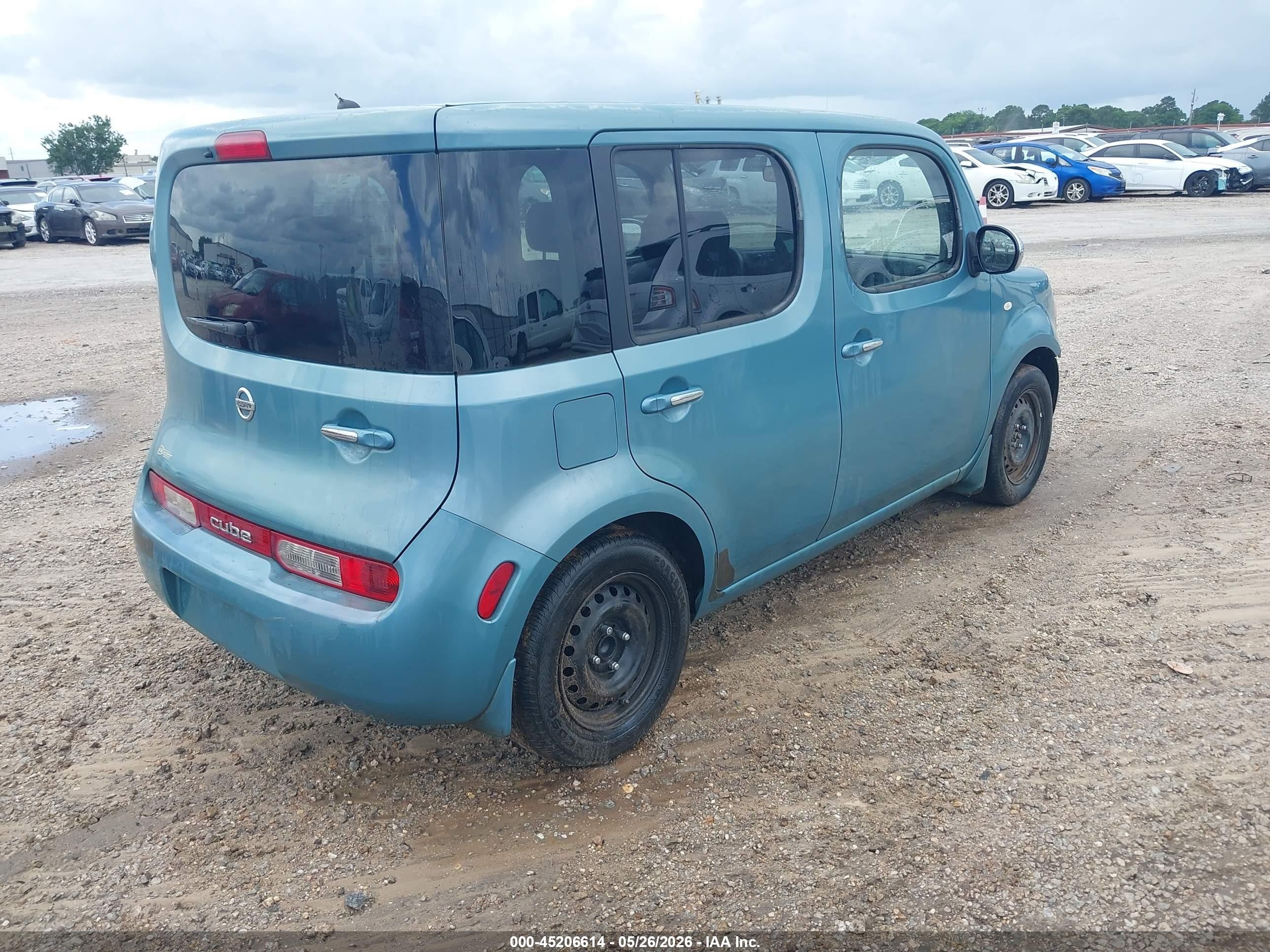 2011 Nissan Cube 1.8s Blue vin: JN8AZ2KR0BT213974
