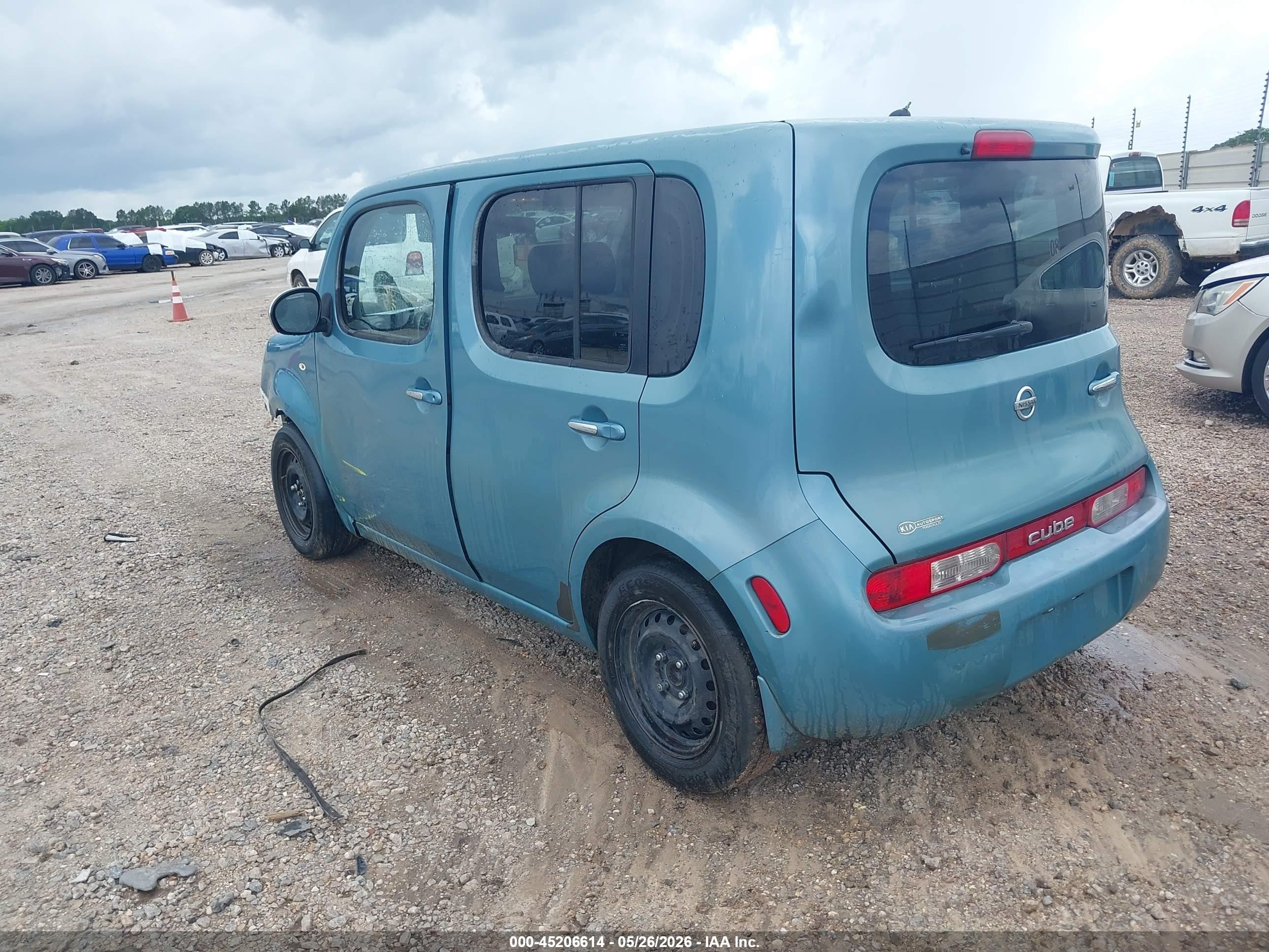 2011 Nissan Cube 1.8s Blue vin: JN8AZ2KR0BT213974