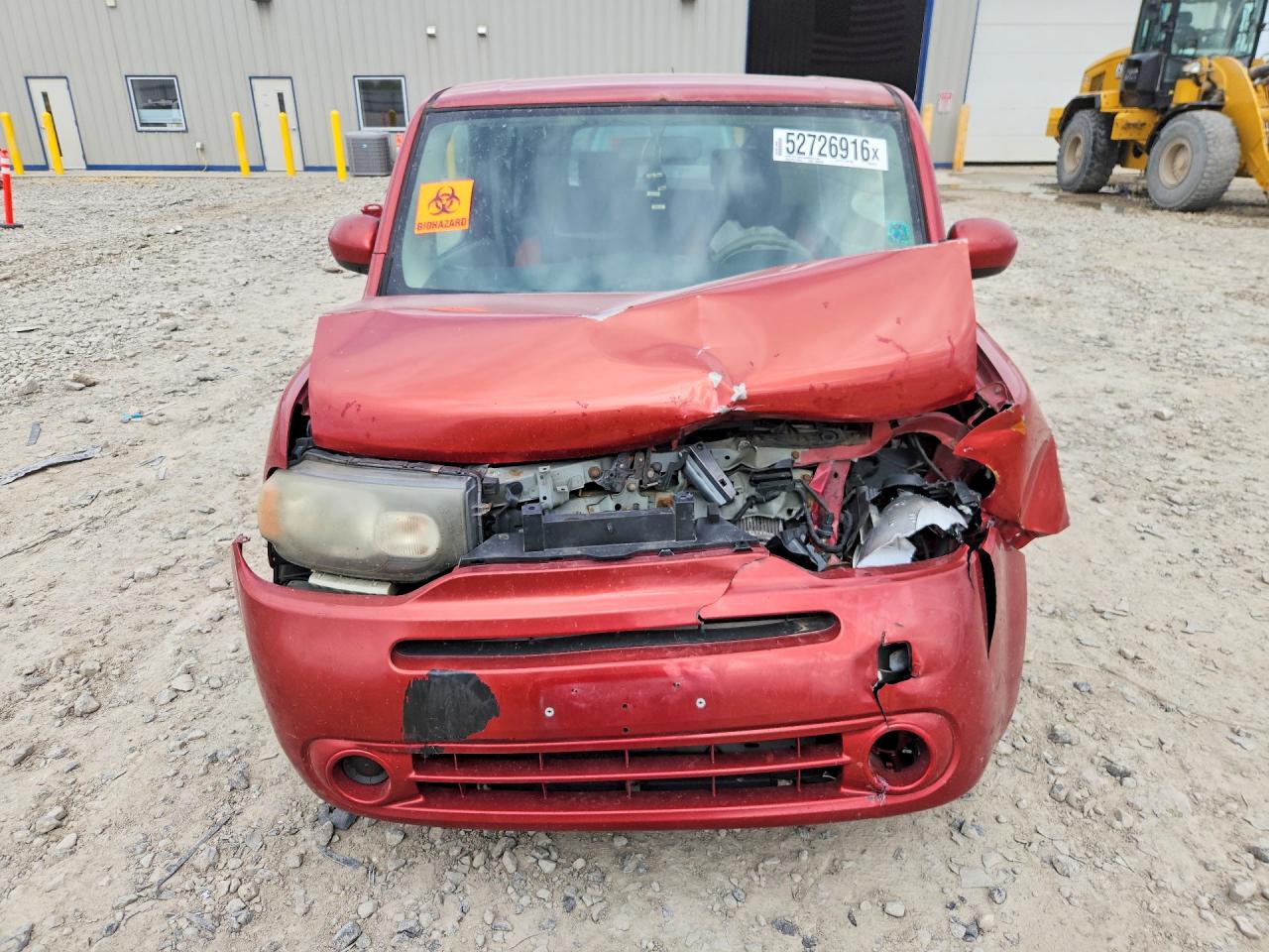 2011 Nissan Cube 1.8 Темно-бордовый vin: JN8AZ2KR1BT207679