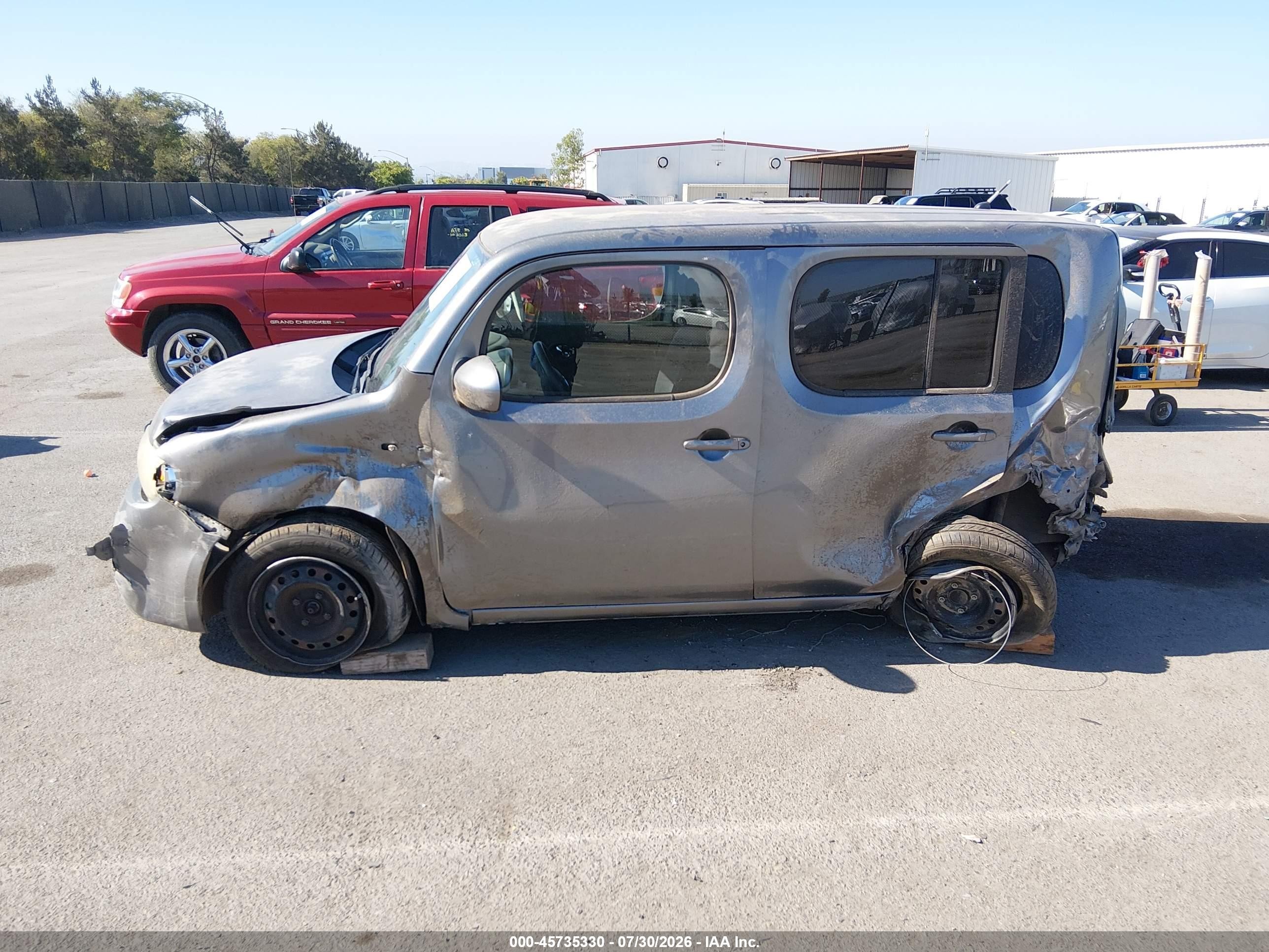 2013 Nissan Cube 1.8 S Gray vin: JN8AZ2KR1DT306036