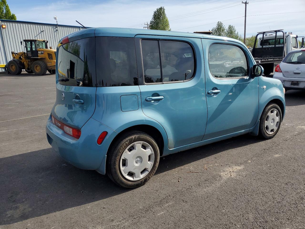2010 Nissan Cube 1.8 Turquoise vin: JN8AZ2KR2AT154330
