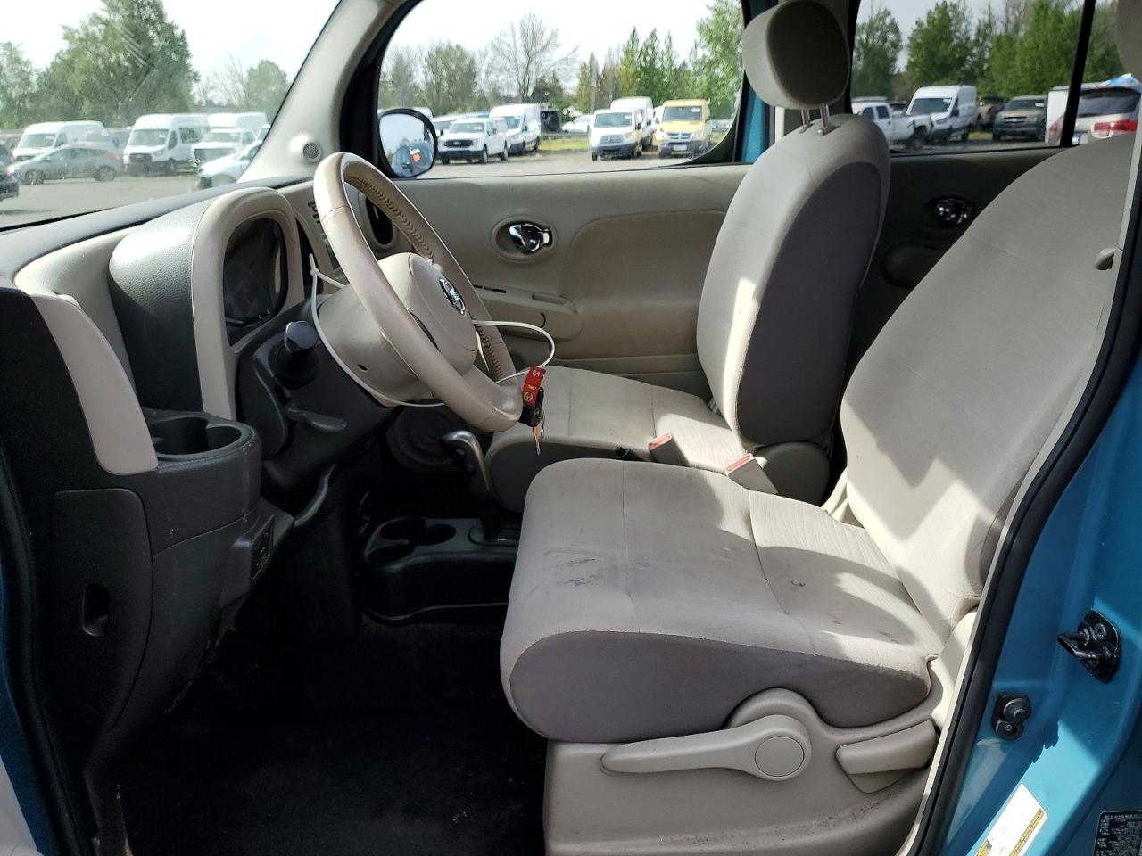2010 Nissan Cube 1.8 Turquoise vin: JN8AZ2KR2AT154330