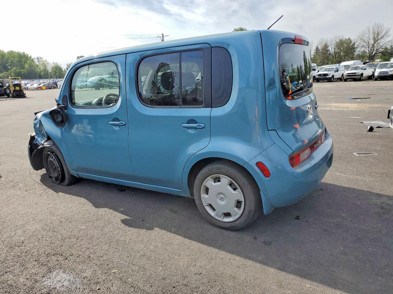 2010 Nissan Cube 1.8 Turquoise vin: JN8AZ2KR2AT154330