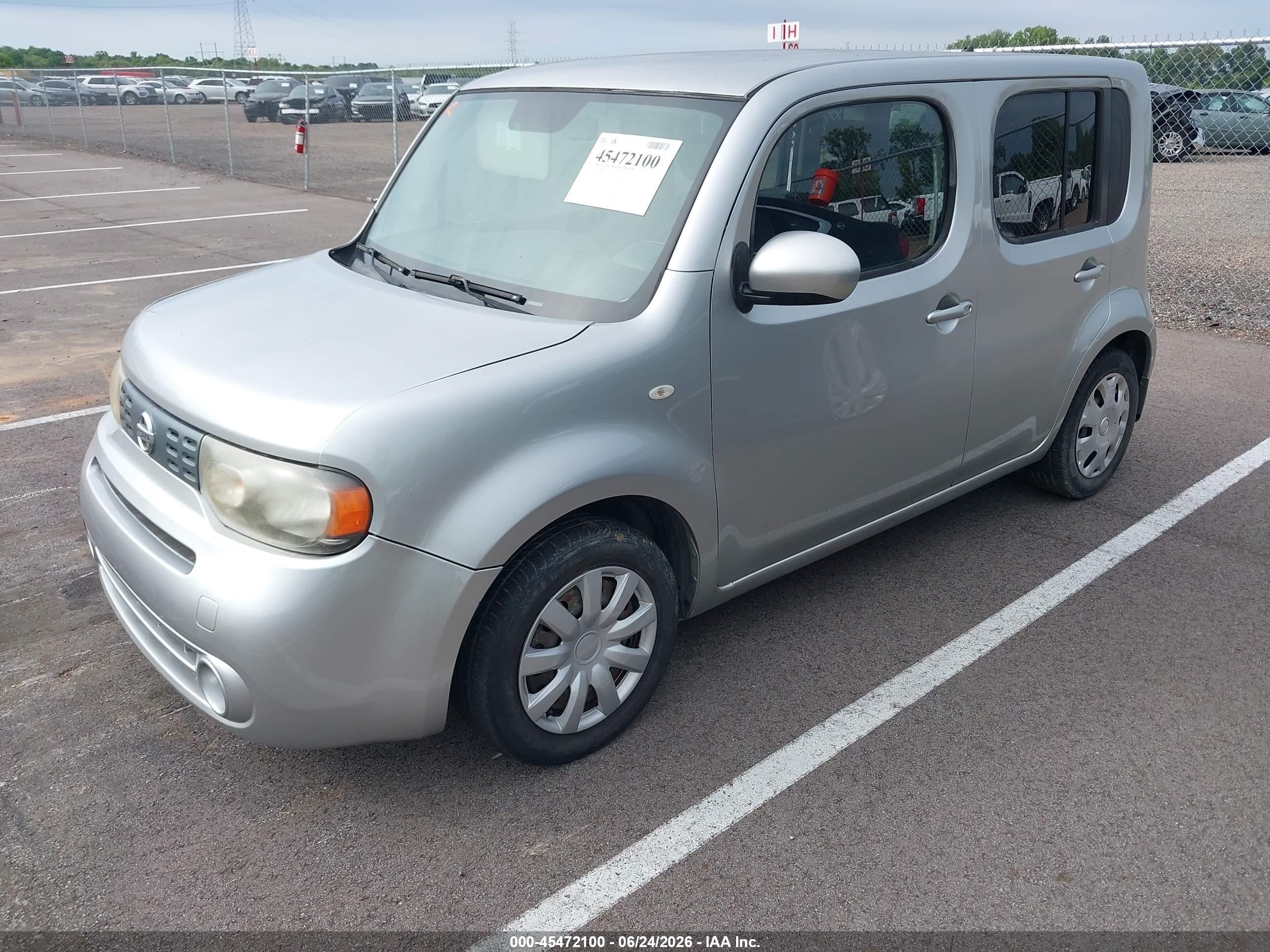 2010 Nissan Cube 1.8s Gray vin: JN8AZ2KR2AT164906