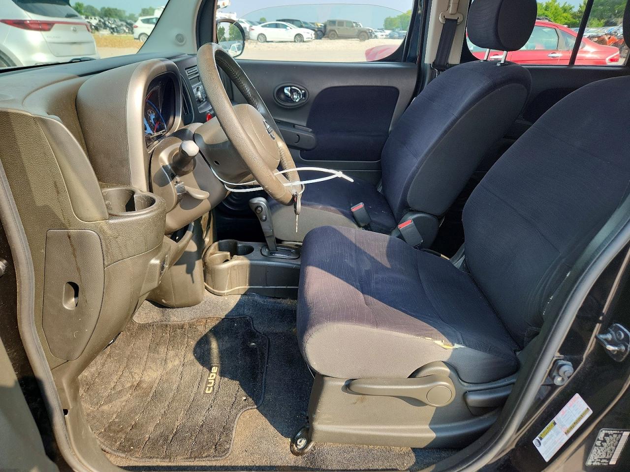 2010 Nissan Cube 1.8 Black vin: JN8AZ2KR2AT165571