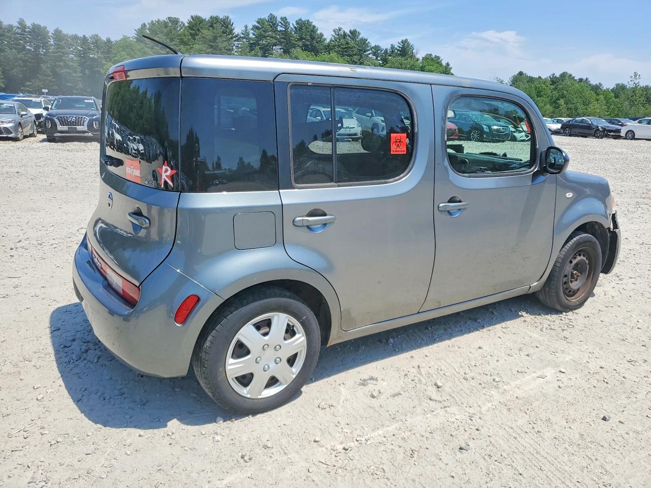 2010 Nissan Cube 1.8 Gray vin: JN8AZ2KR2AT171113
