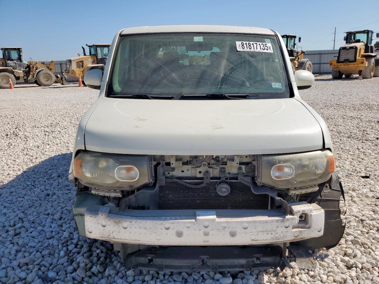 2011 Nissan Cube White vin: JN8AZ2KR2BT212907