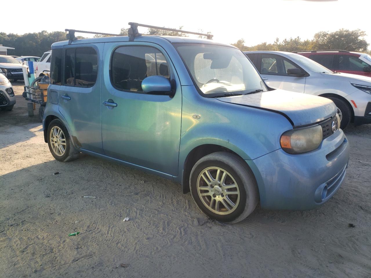2012 Nissan Cube Base Blue vin: JN8AZ2KR2CT250333
