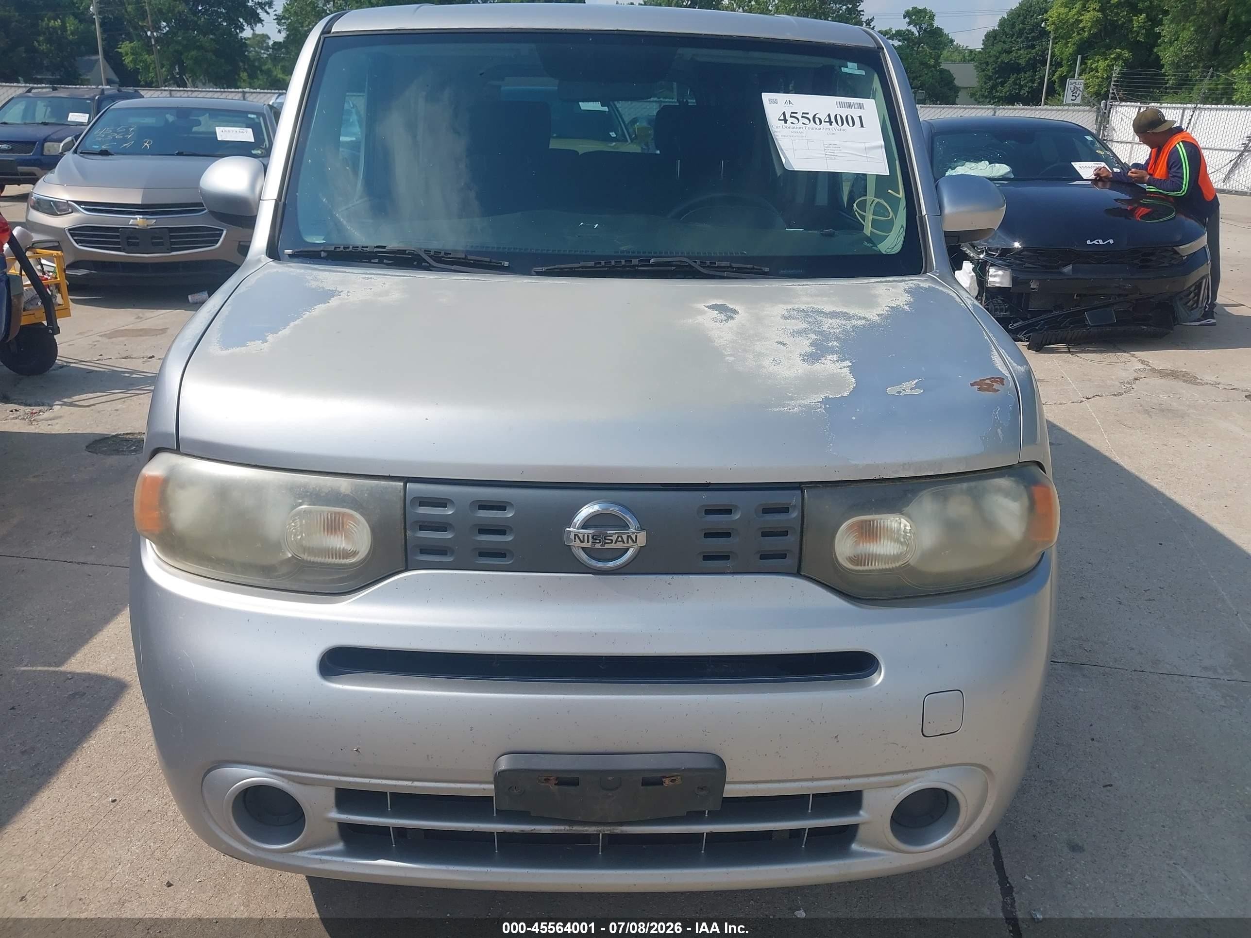 2010 Nissan Cube 1.8s Gray vin: JN8AZ2KR3AT152344
