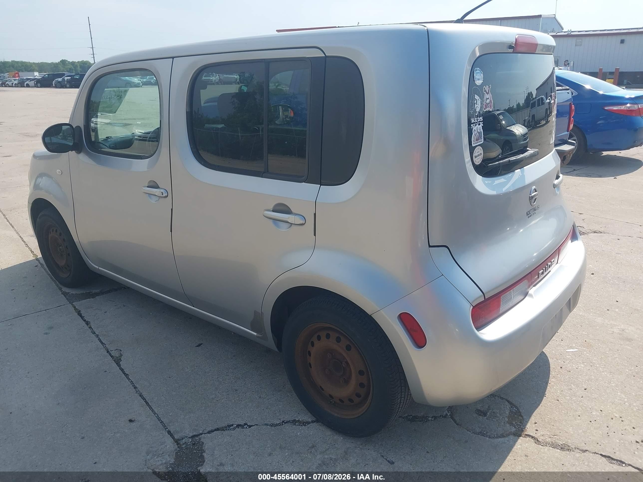 2010 Nissan Cube 1.8s Gray vin: JN8AZ2KR3AT152344