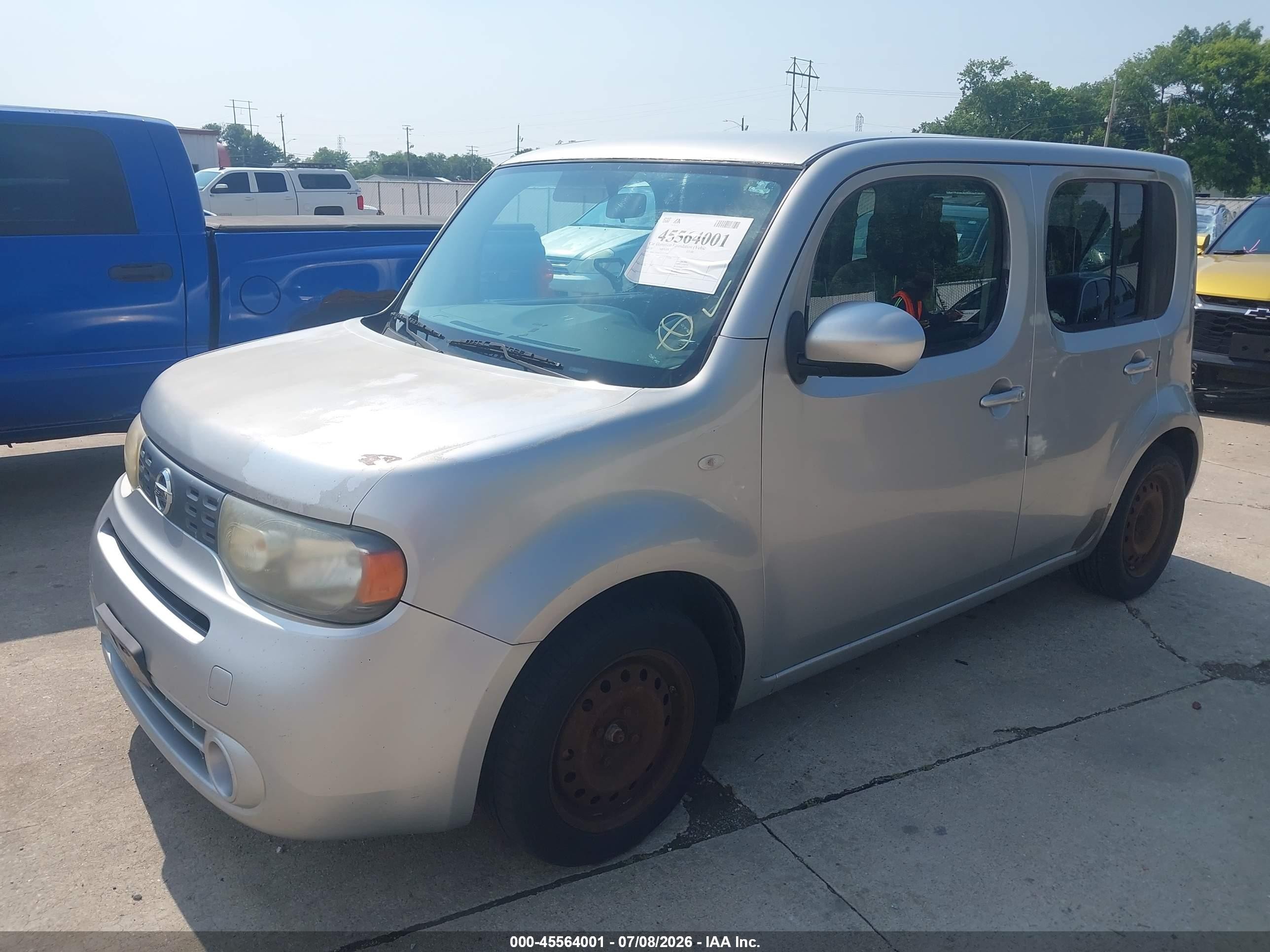 2010 Nissan Cube 1.8s Gray vin: JN8AZ2KR3AT152344