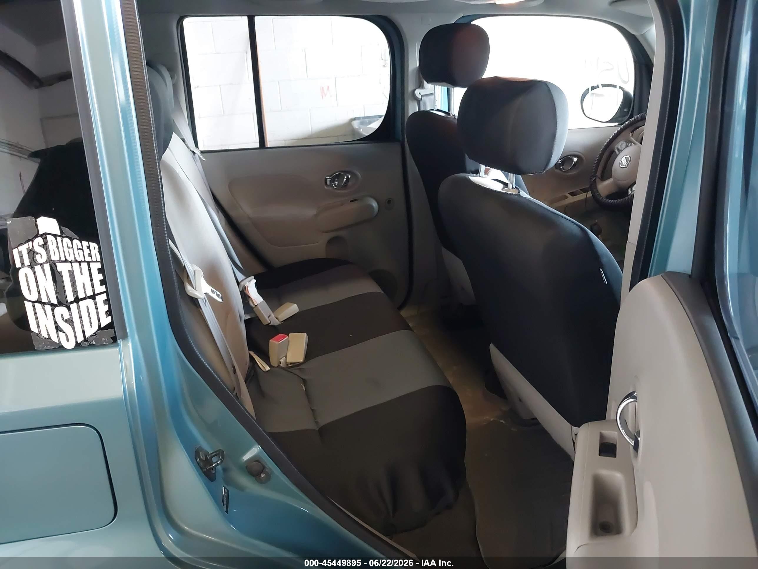 2010 Nissan Cube 1.8sl Бирюзовый vin: JN8AZ2KR3AT153185