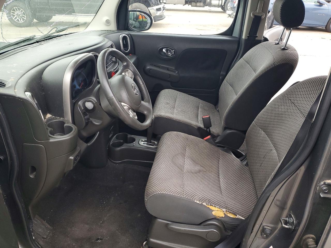 2010 Nissan Cube Silver vin: JN8AZ2KR3AT154885