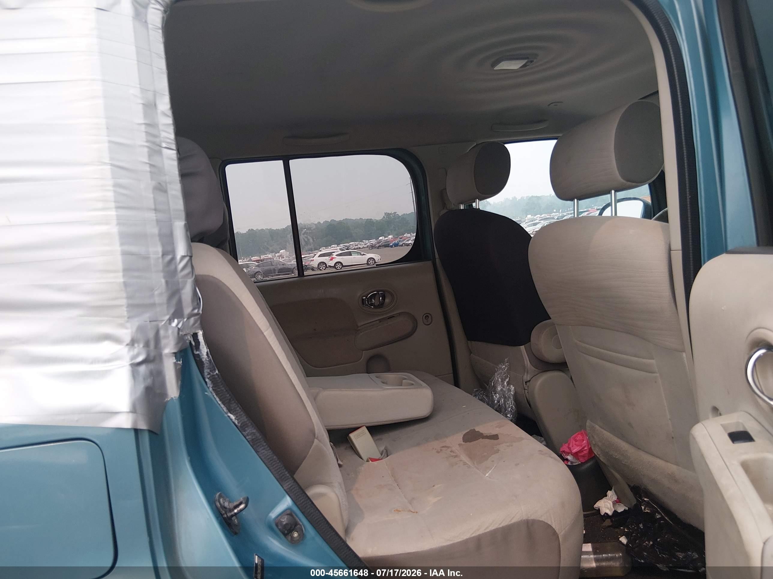 2010 Nissan Cube 1.8sl Light Blue vin: JN8AZ2KR3AT157401