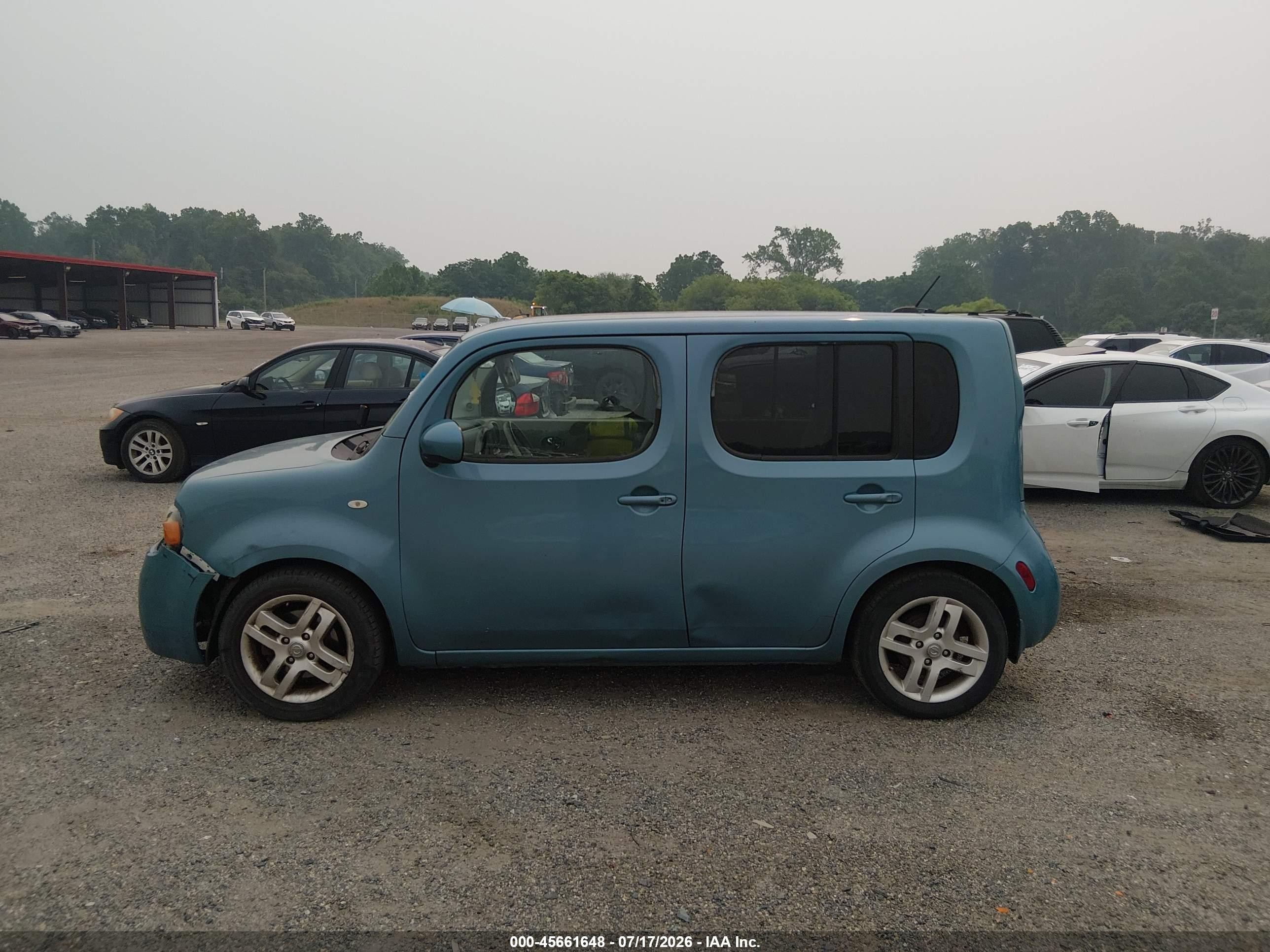 2010 Nissan Cube 1.8sl Light Blue vin: JN8AZ2KR3AT157401