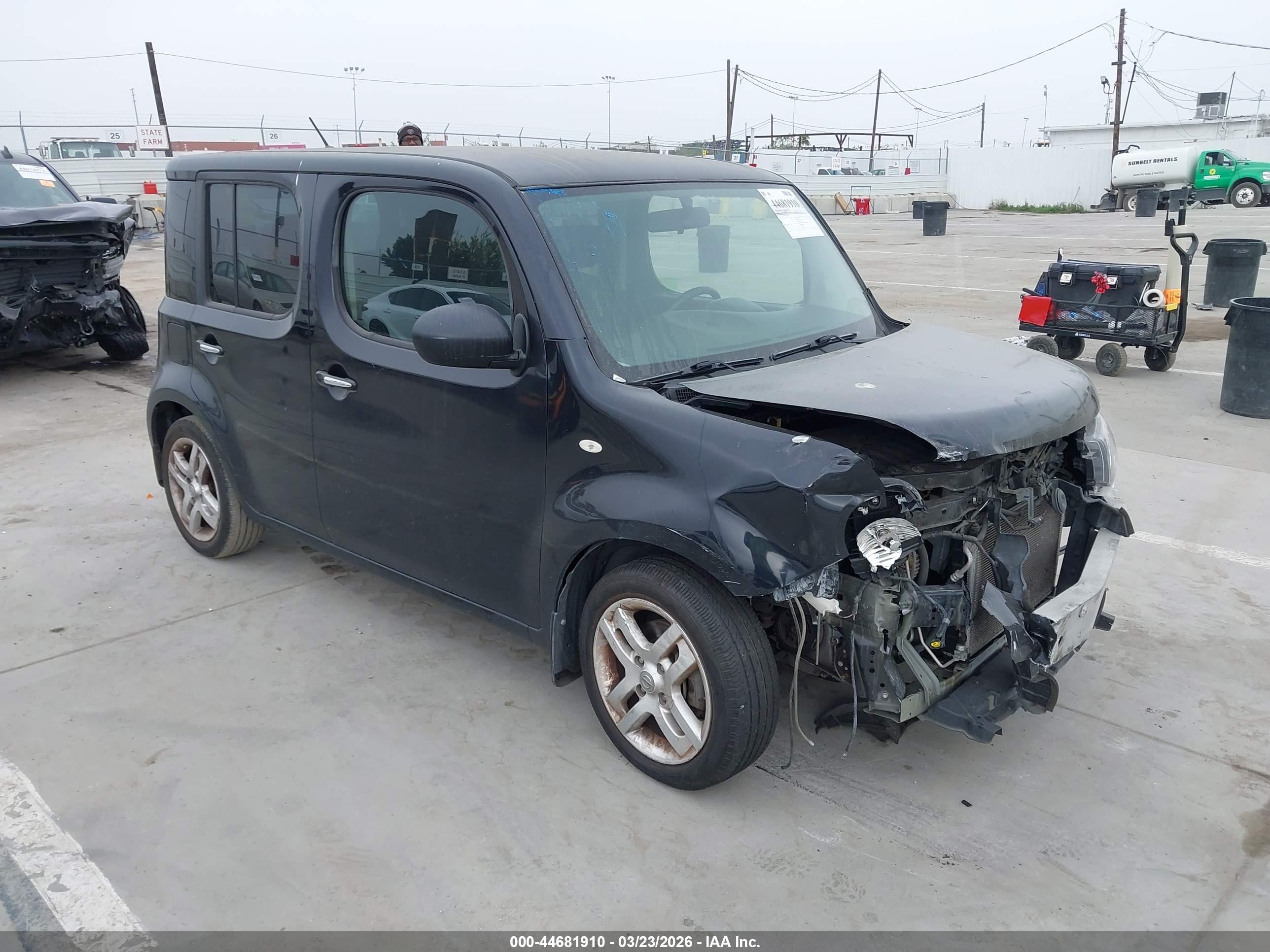 2012 Nissan Cube 1.8 Sl Black vin: JN8AZ2KR3CT251801