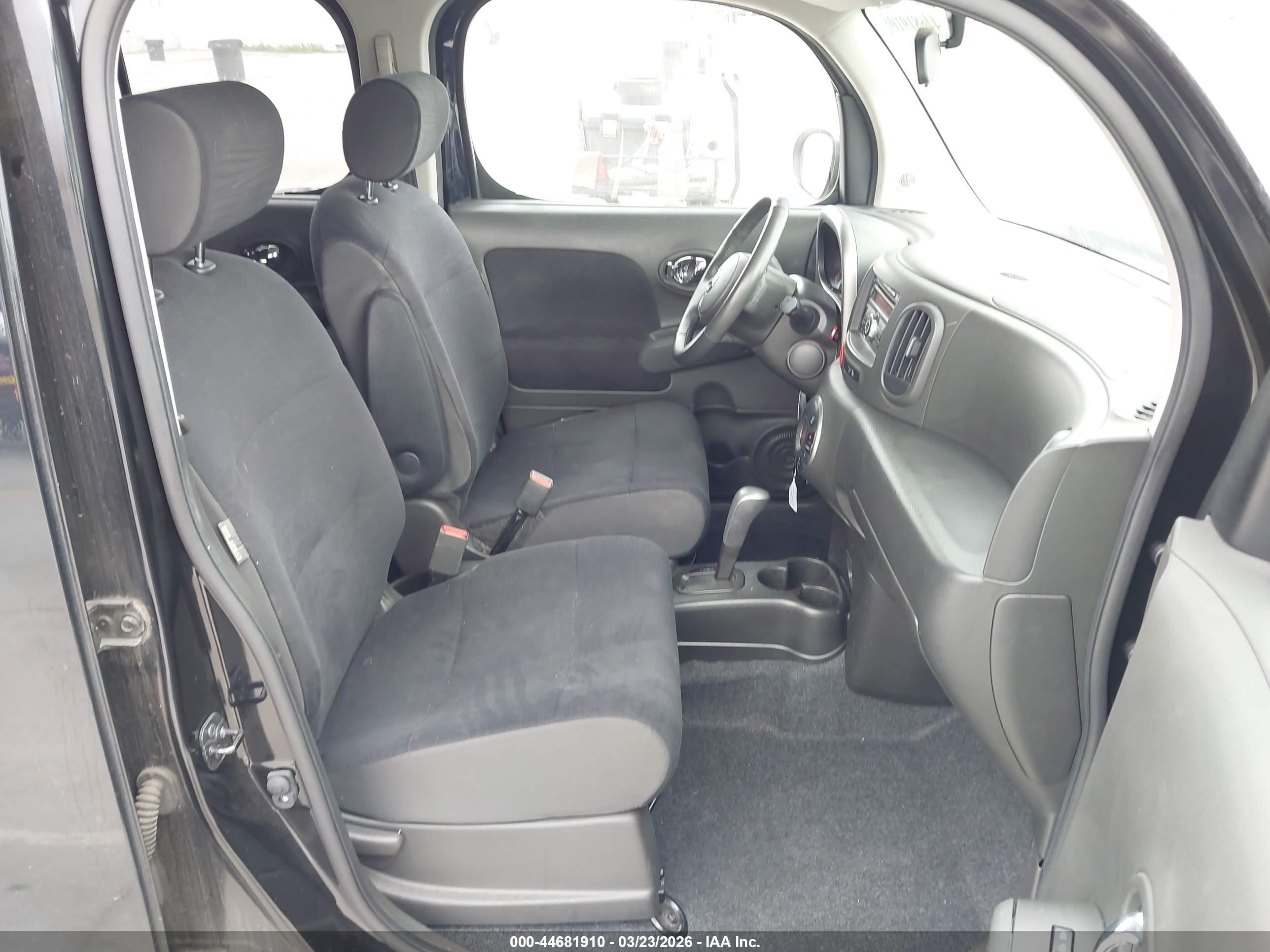 2012 Nissan Cube 1.8 Sl Black vin: JN8AZ2KR3CT251801