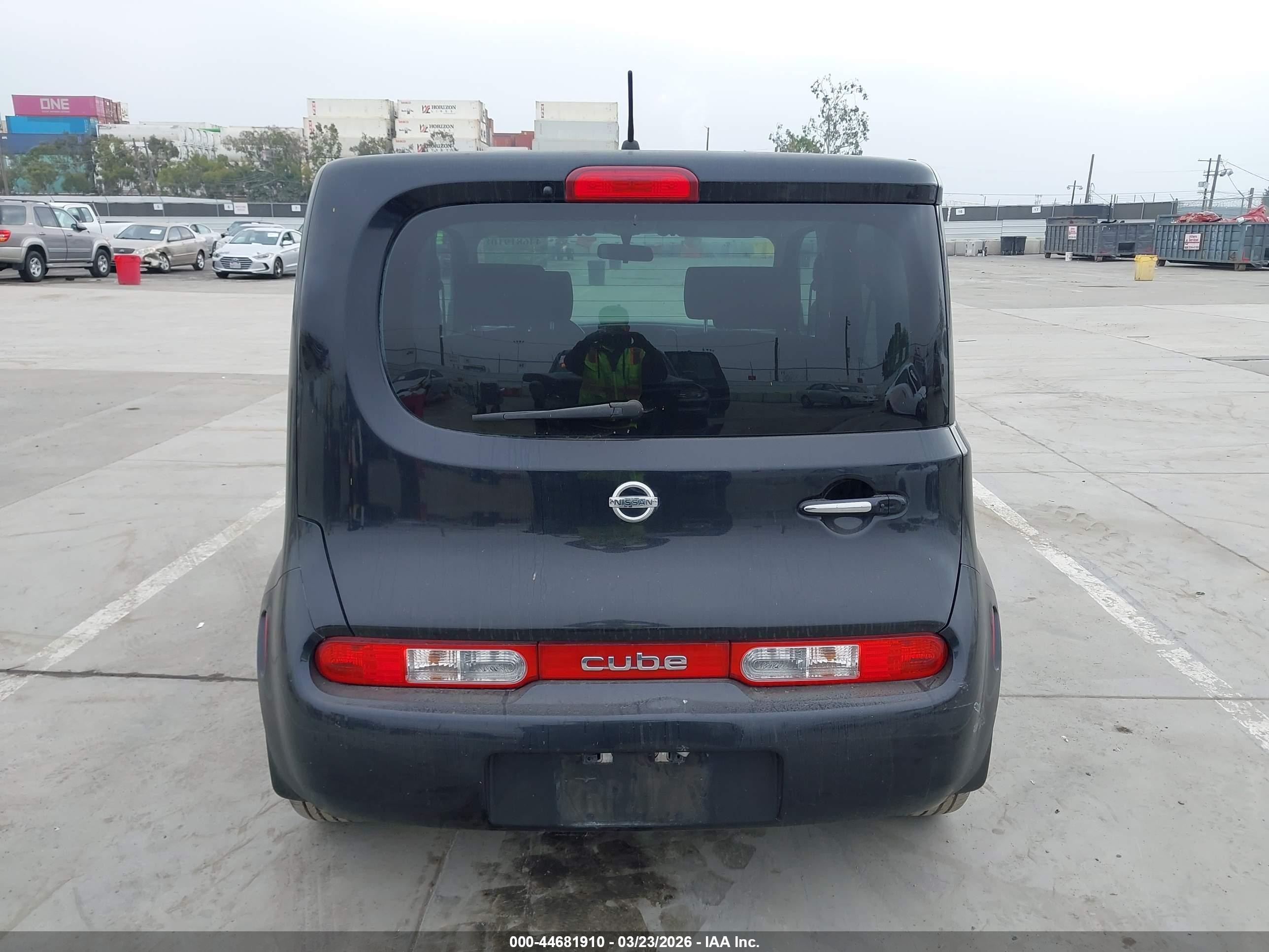 2012 Nissan Cube 1.8 Sl Black vin: JN8AZ2KR3CT251801