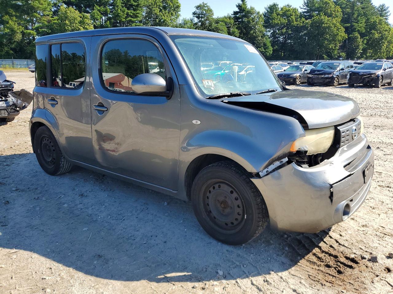 2010 Nissan Cube 1.8 Gray vin: JN8AZ2KR4AT158217