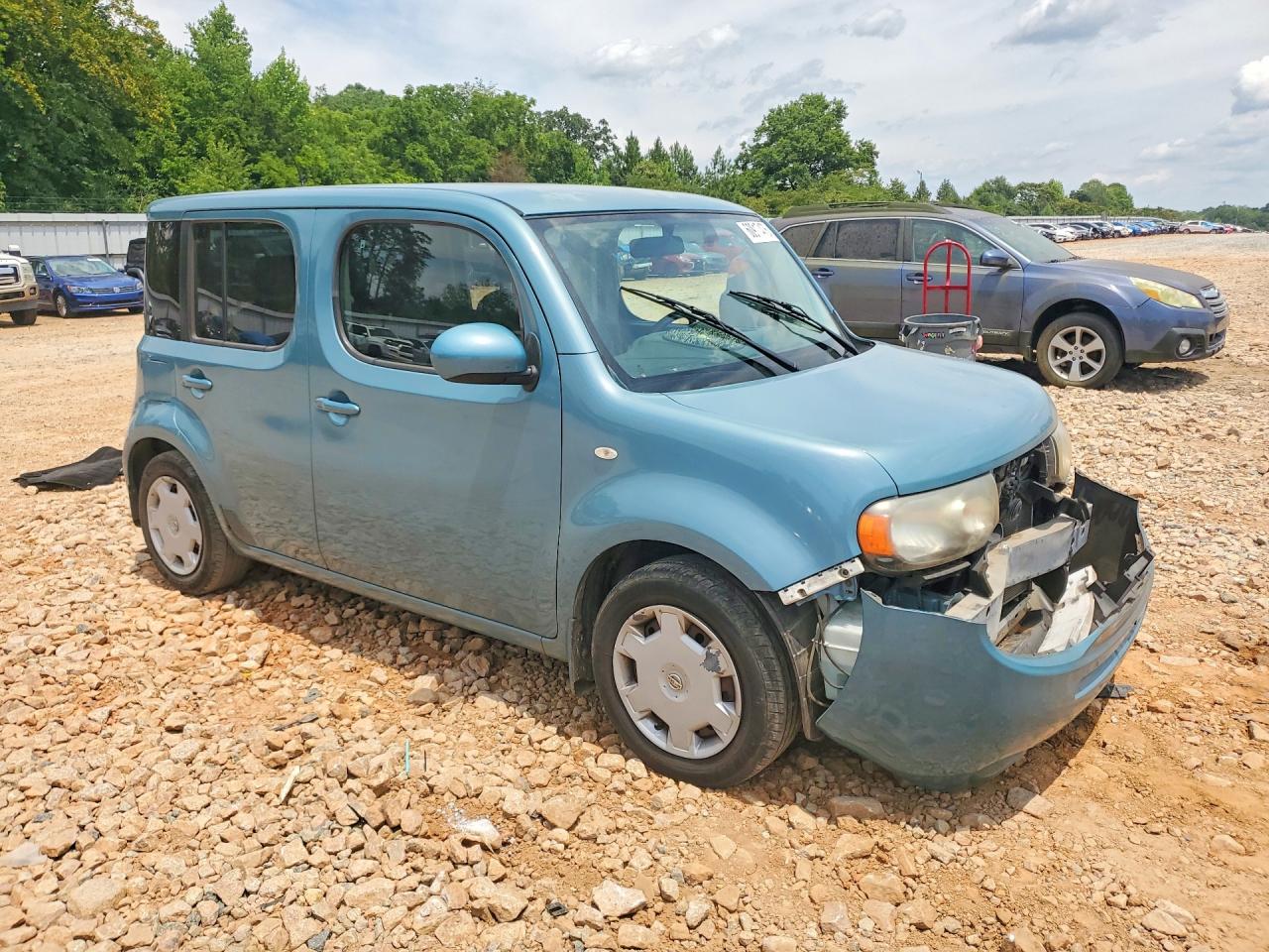 2010 Nissan Cube 1.8 Turquoise vin: JN8AZ2KR4AT164101