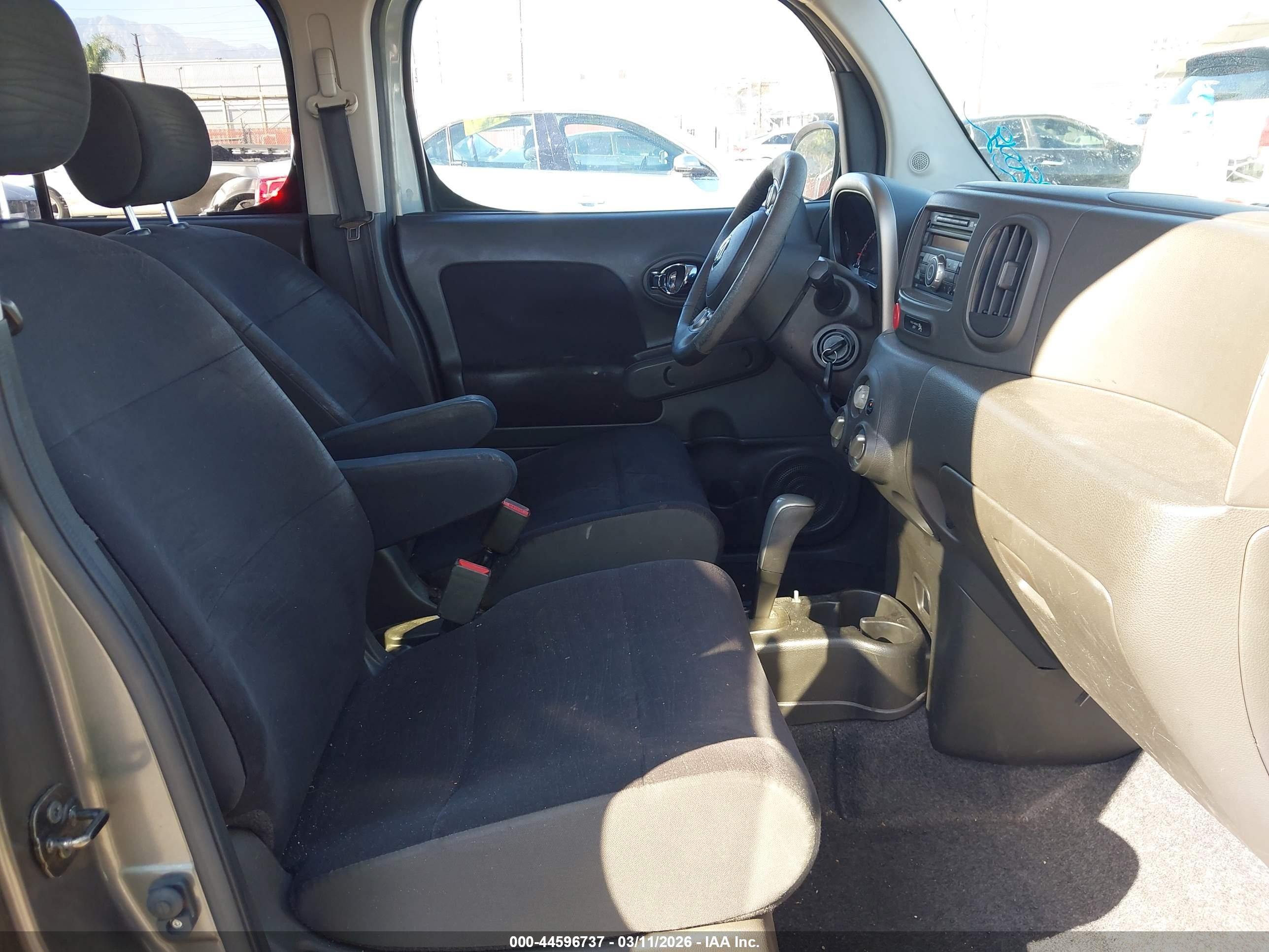 2012 Nissan Cube 1.8 S Gray vin: JN8AZ2KR4CT250852