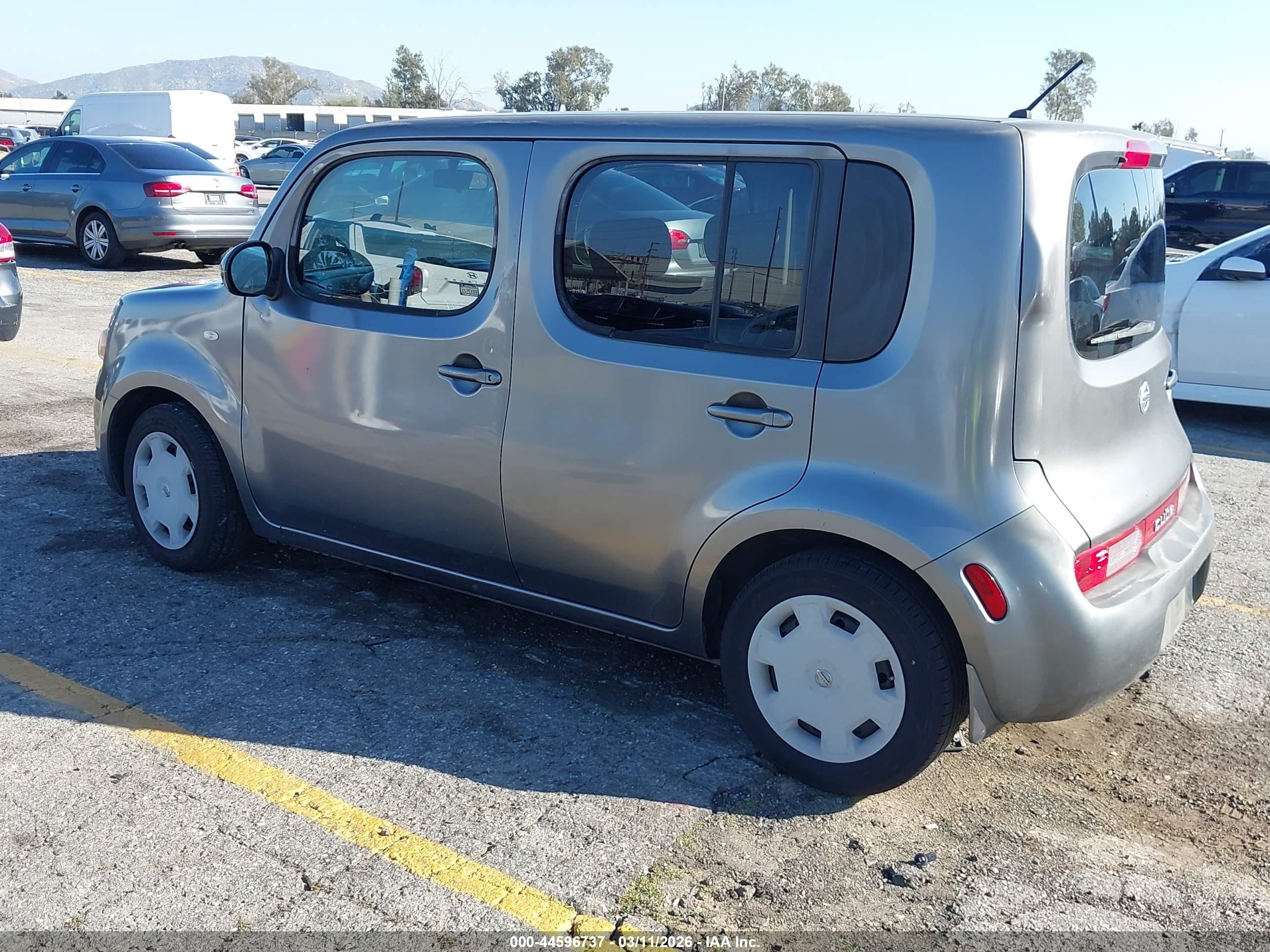 2012 Nissan Cube 1.8 S Gray vin: JN8AZ2KR4CT250852