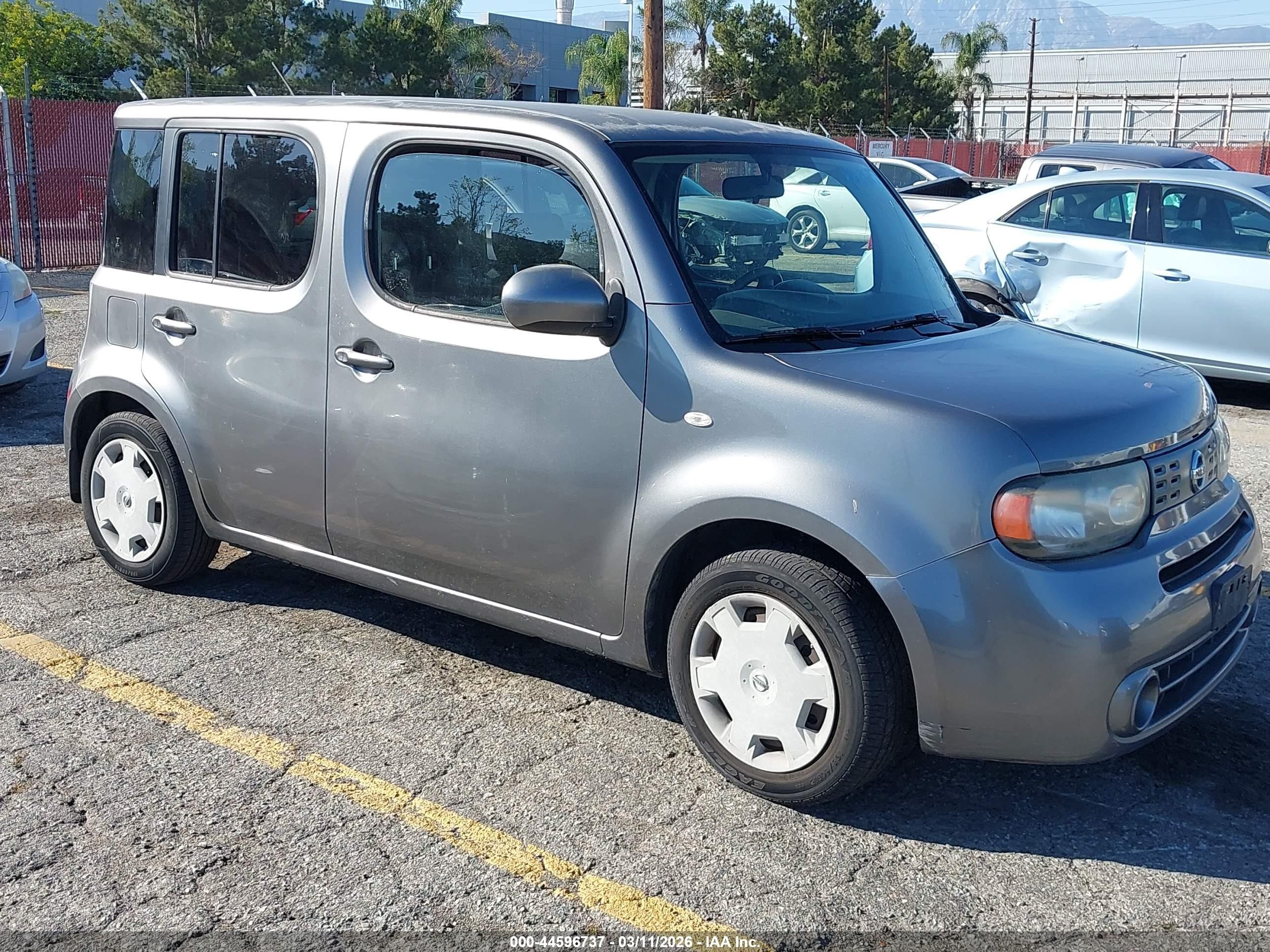 2012 Nissan Cube 1.8 S Gray vin: JN8AZ2KR4CT250852