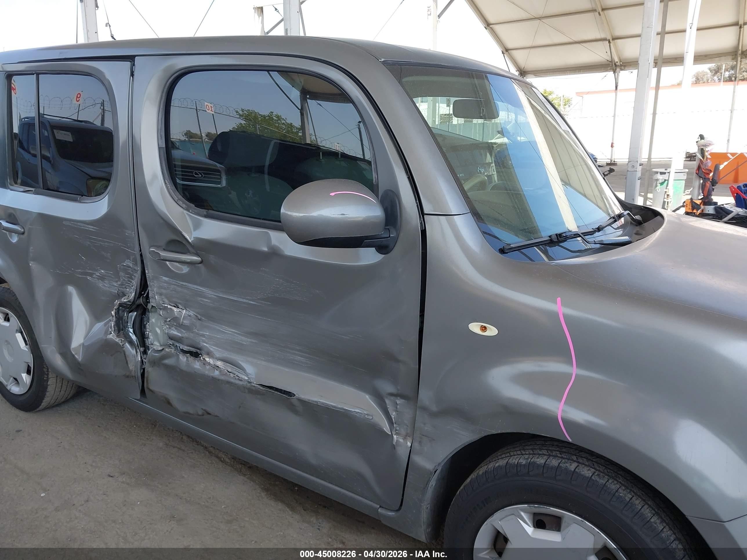 2010 Nissan Cube 1.8s Серый vin: JN8AZ2KR5AT161949