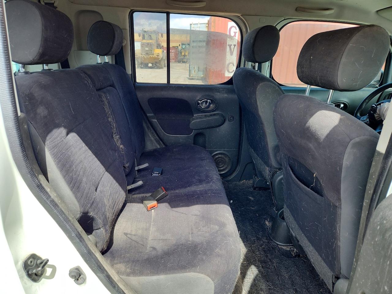 2010 Nissan Cube 1.8 White vin: JN8AZ2KR5AT168044