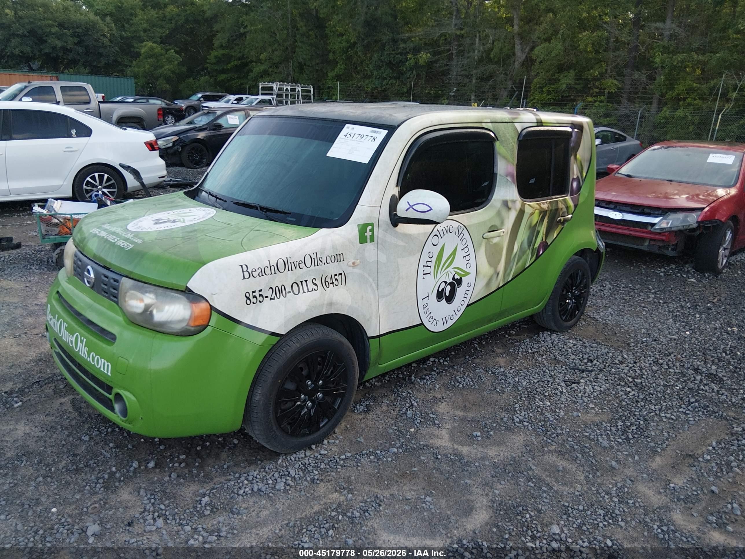 2011 Nissan Cube 1.8s Черный vin: JN8AZ2KR5BT205756