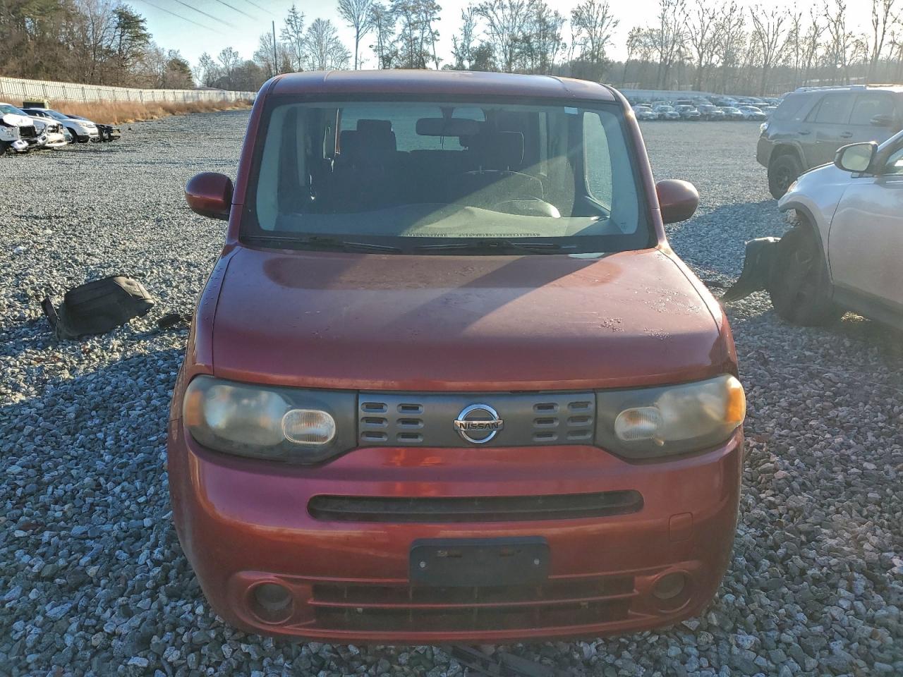 2012 Nissan Cube Base Red vin: JN8AZ2KR5CT254909