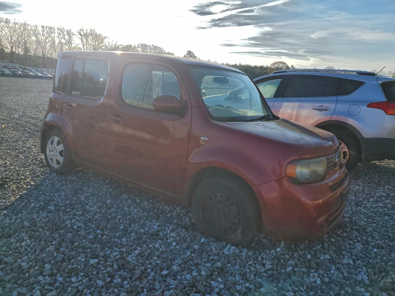 2012 Nissan Cube Base Red vin: JN8AZ2KR5CT254909