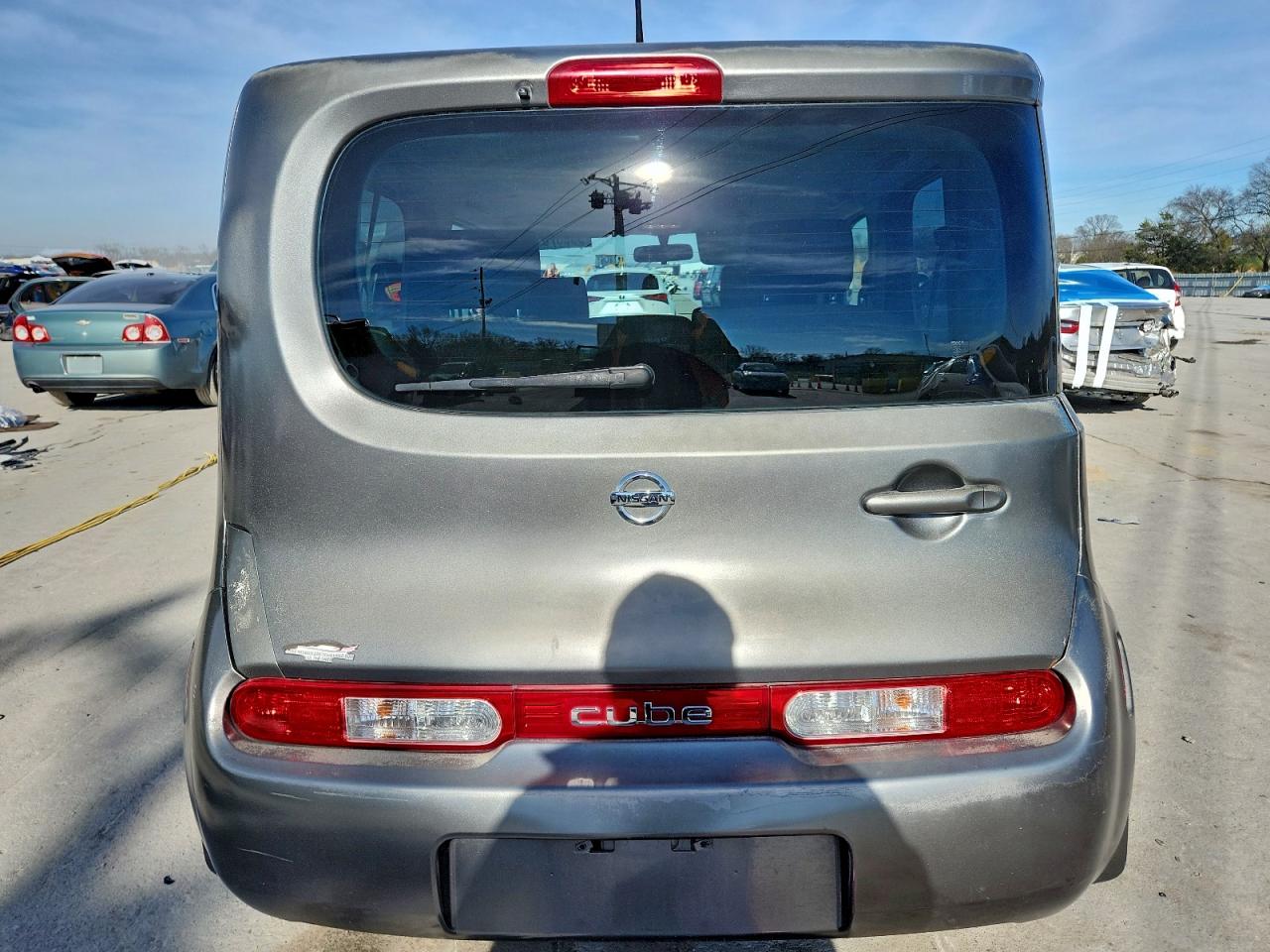 2013 Nissan Cube S Серый vin: JN8AZ2KR5DT302488