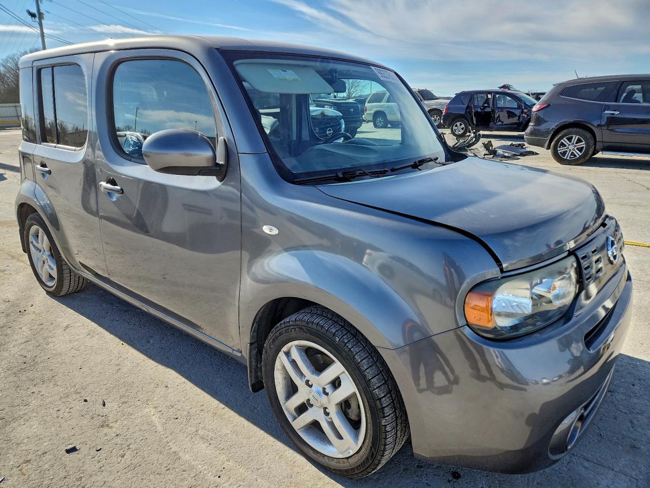 2013 Nissan Cube S Серый vin: JN8AZ2KR5DT302488