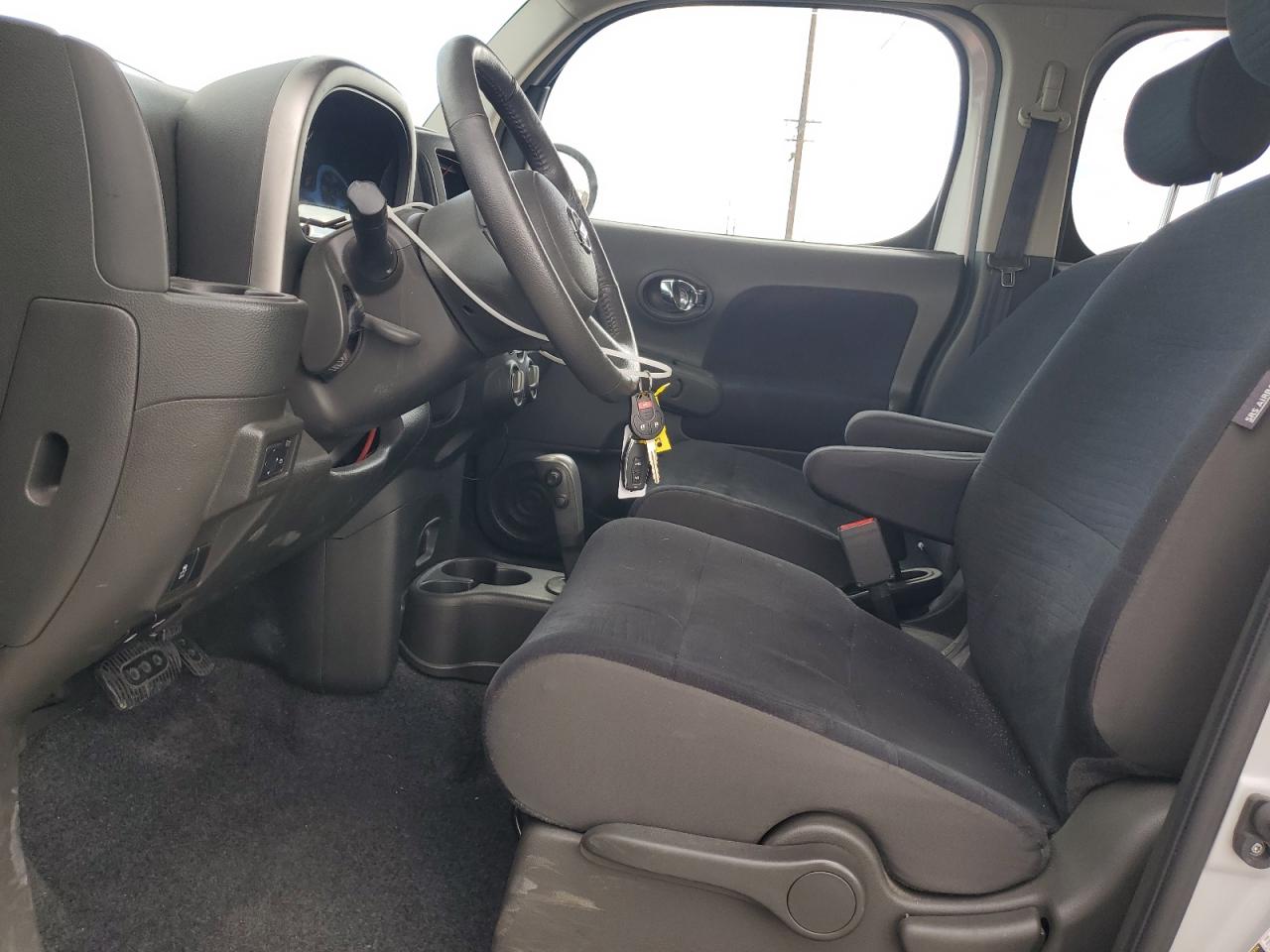 2014 Nissan Cube S Серебряный vin: JN8AZ2KR5ET353362