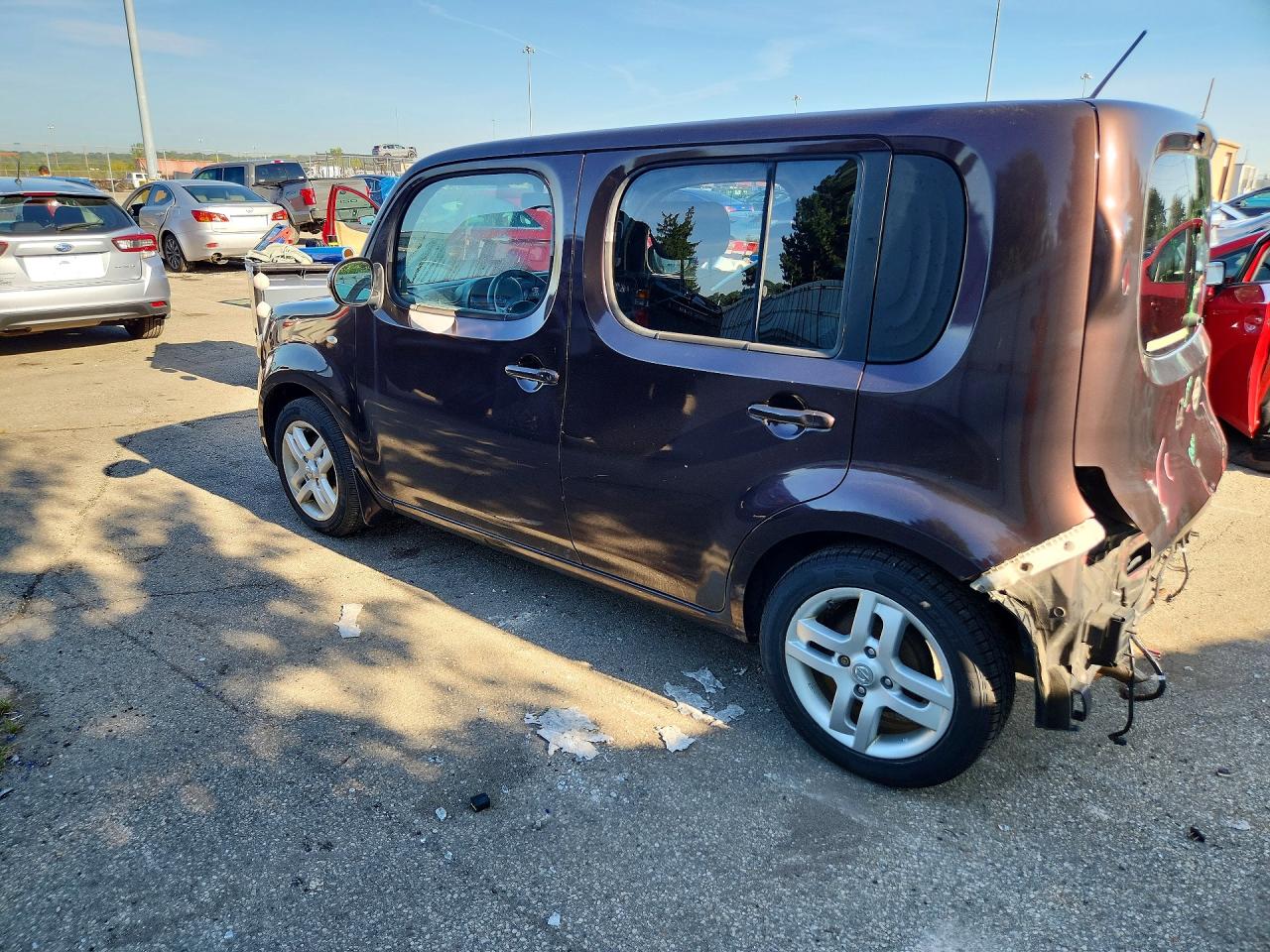 2010 Nissan Cube 1.8 Темно-бордовый vin: JN8AZ2KR6AT166237