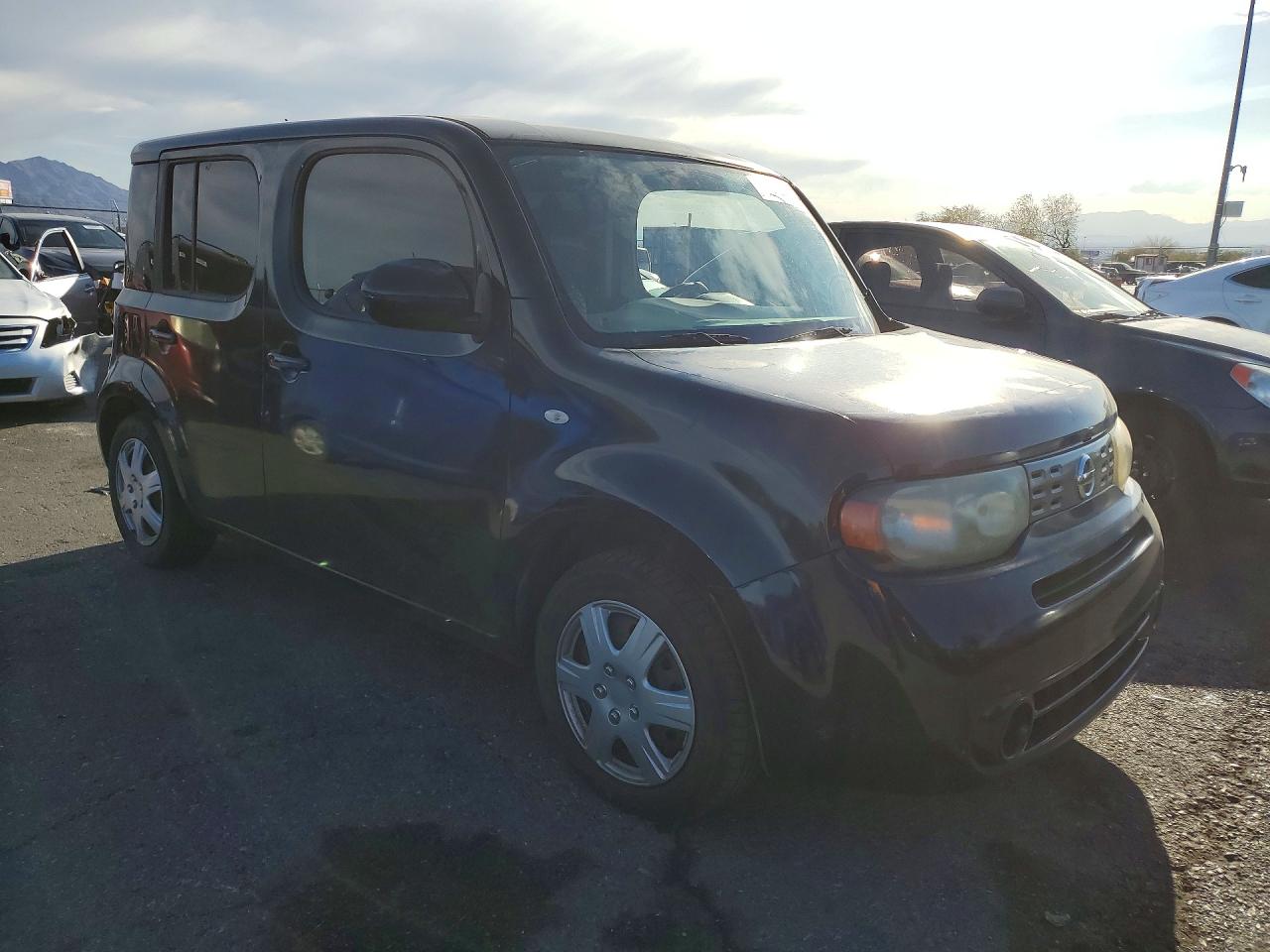 2010 Nissan Cube Base Black vin: JN8AZ2KR6AT168196