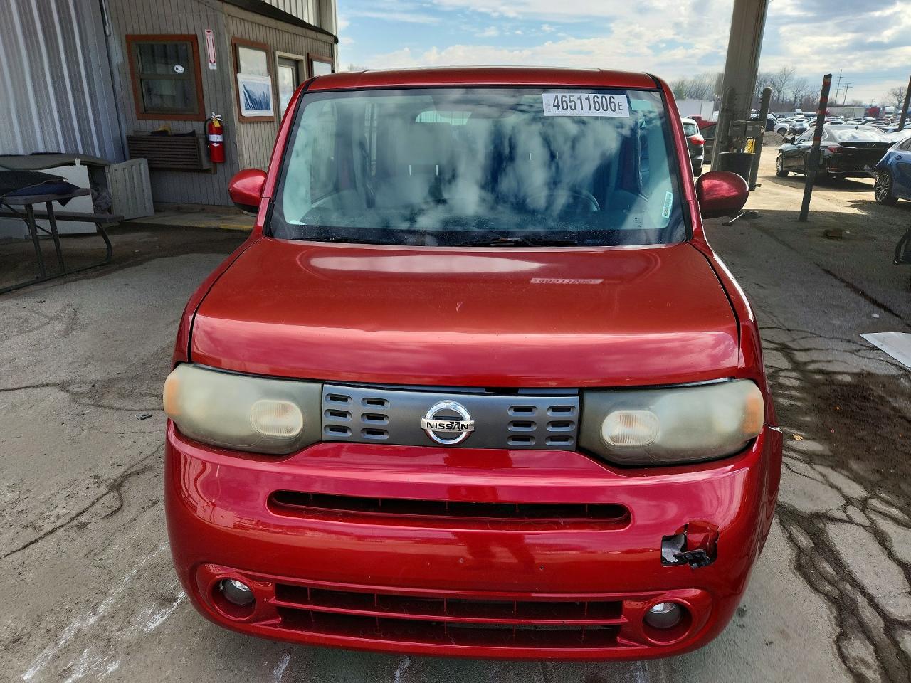 2010 Nissan Cube 1.8 Красный vin: JN8AZ2KR7AT157630