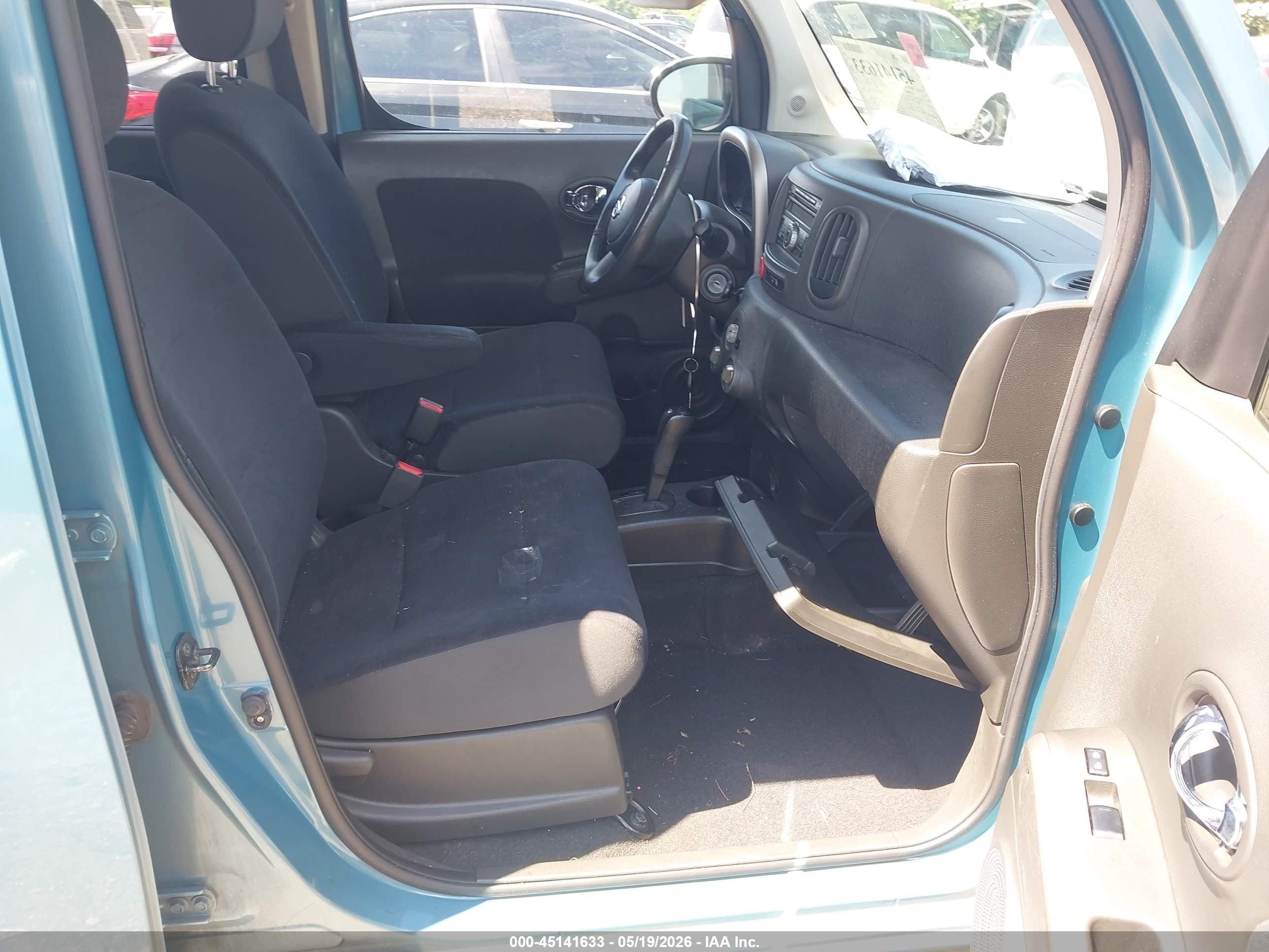 2010 Nissan Cube 1.8s Turquoise vin: JN8AZ2KR7AT159376