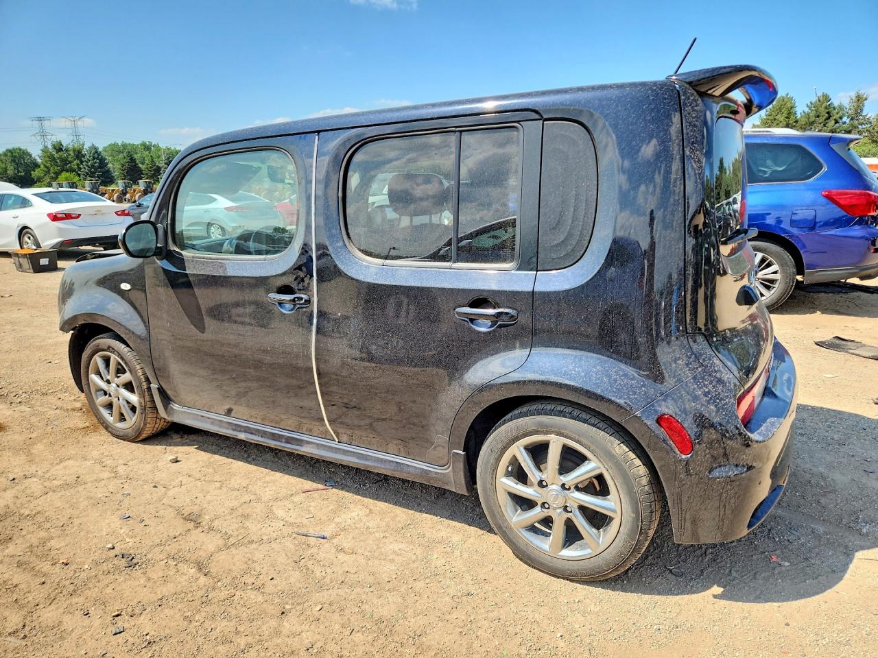 2011 Nissan Cube 1.8 Black vin: JN8AZ2KR7BT206889