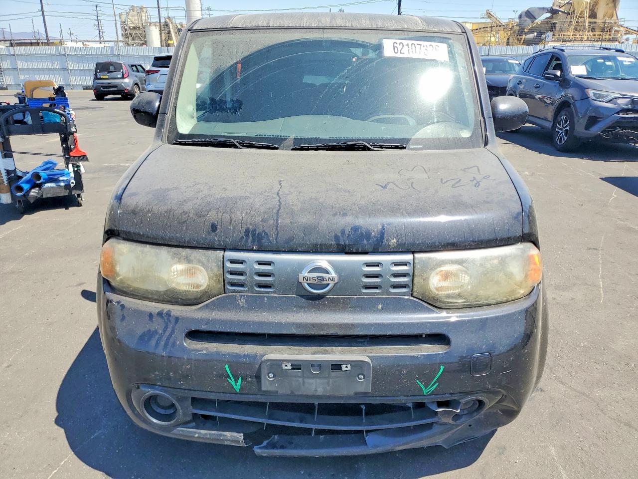 2011 Nissan Cube 1.8 Black vin: JN8AZ2KR7BT209629