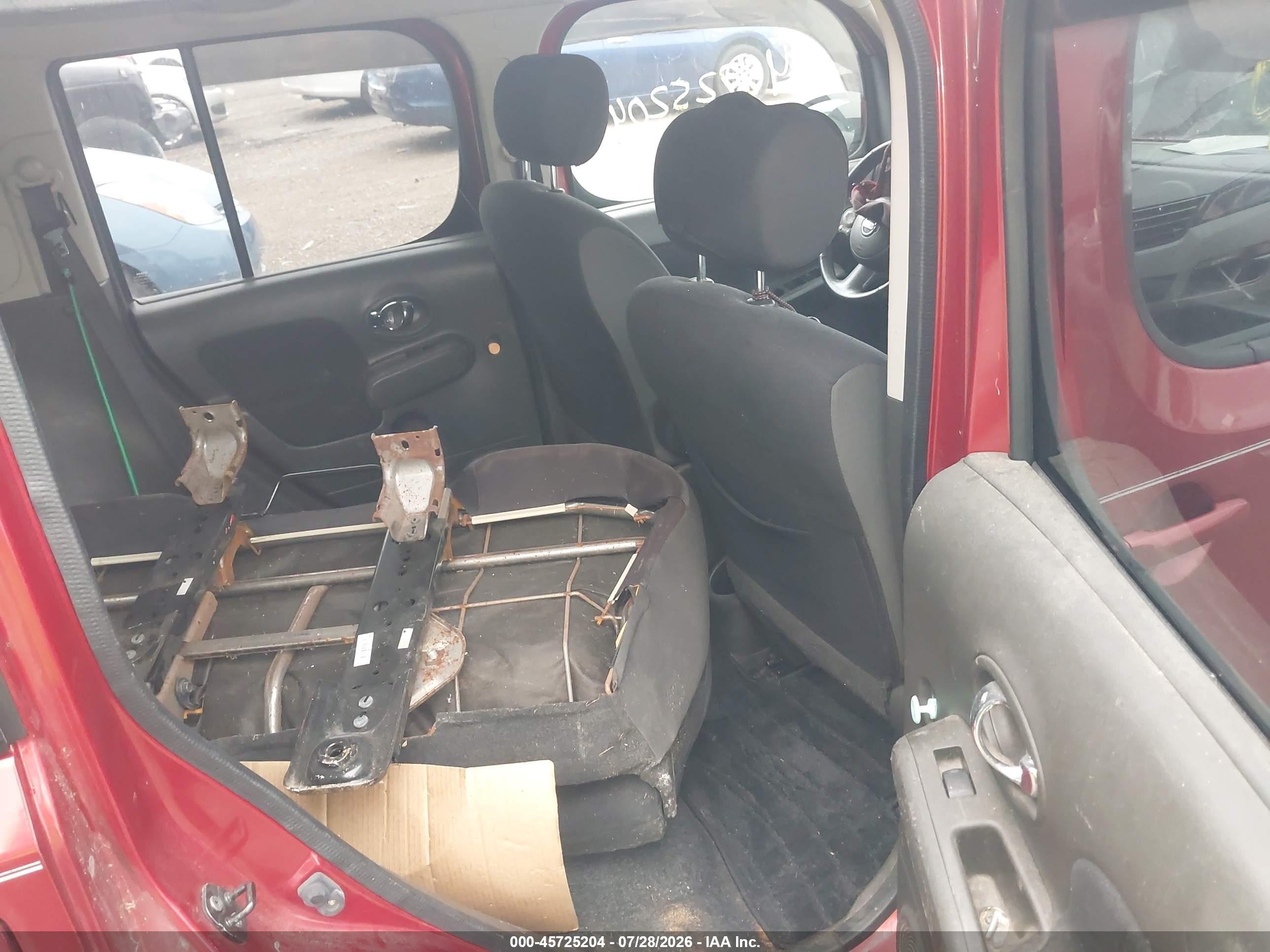 2013 Nissan Cube 1.8 S Красный vin: JN8AZ2KR7DT304565