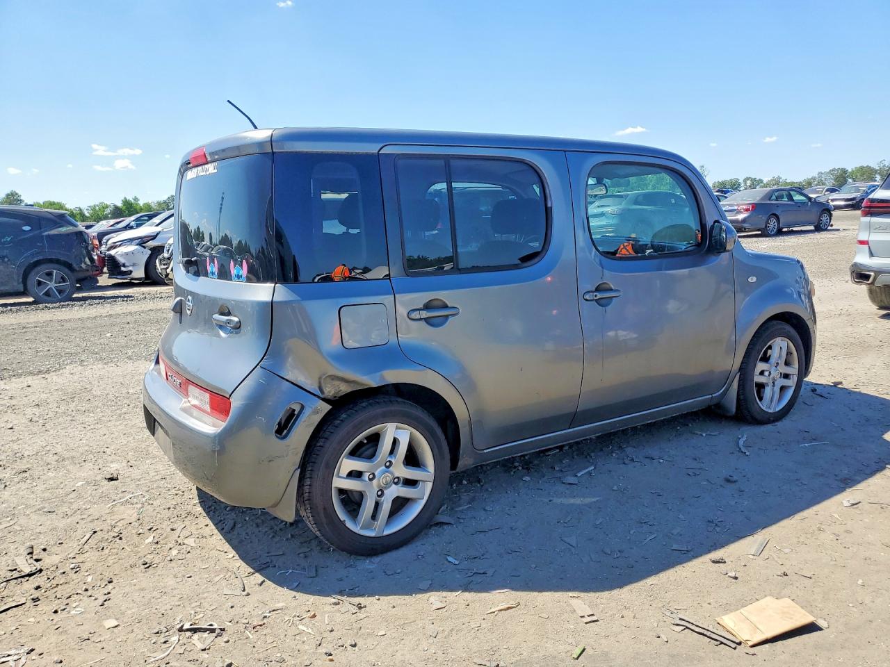 2010 Nissan Cube 1.8 Gray vin: JN8AZ2KR8AT154686