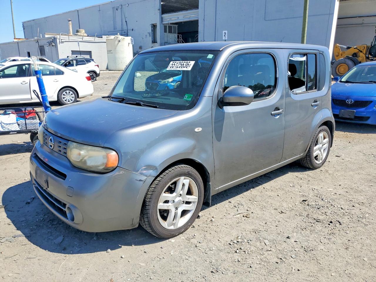 2010 Nissan Cube 1.8 Gray vin: JN8AZ2KR8AT154686