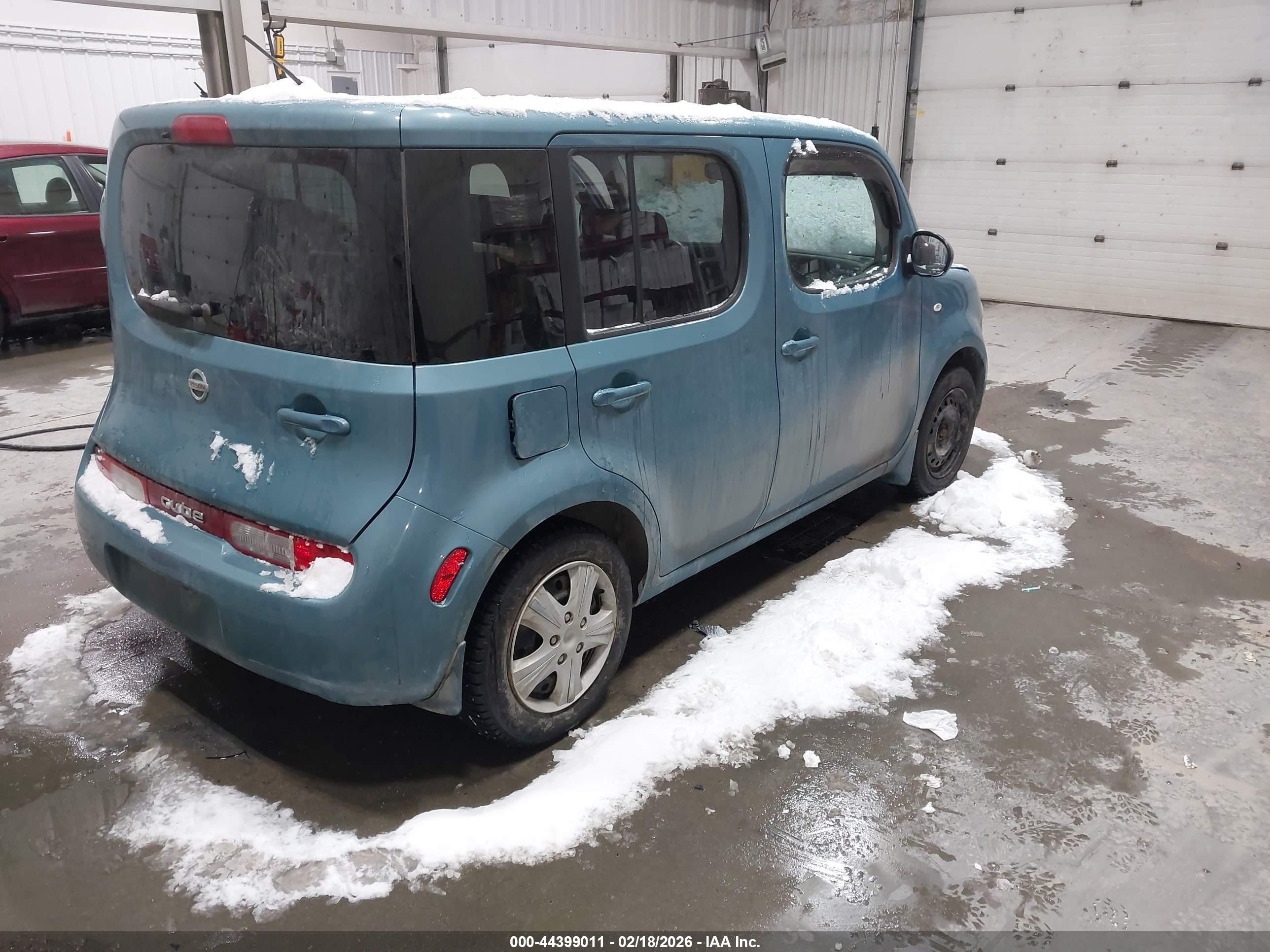 2010 Nissan Cube 1.8s Champagne vin: JN8AZ2KR8AT156700