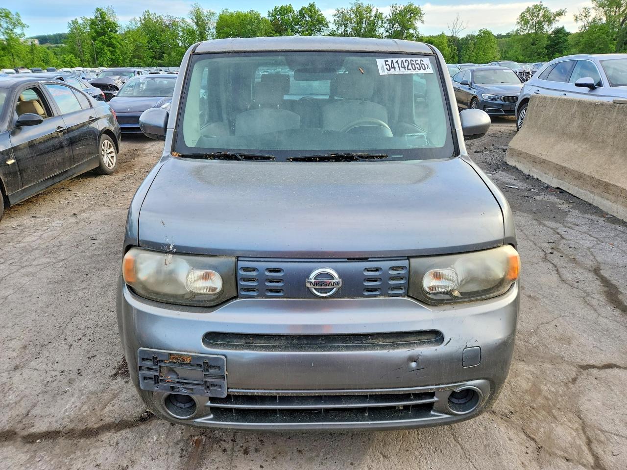 2010 Nissan Cube Silver vin: JN8AZ2KR8AT162173
